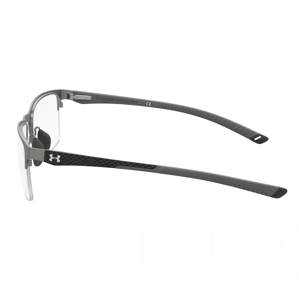 Under Armour UA 5050/G Men's Casual Non-polarized Alloy Steel Sunglasses, Matte Dark Ruthenium Grey, 56mm