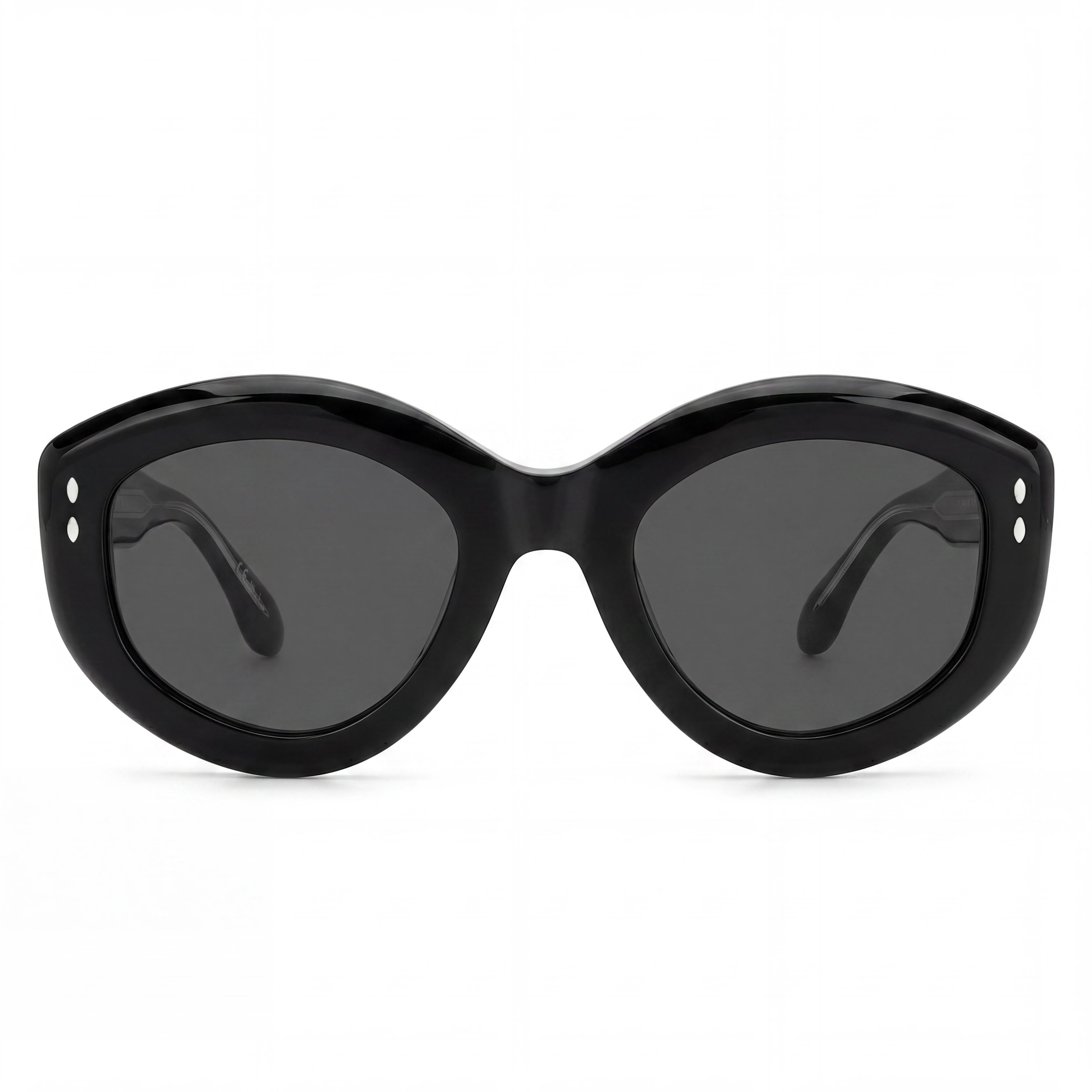 Isabel Marant Modern Im 0105/g/s Women's Black Acetate Frame Non-Polarized Sunglasses with UV Protection 52mm, Photo 2