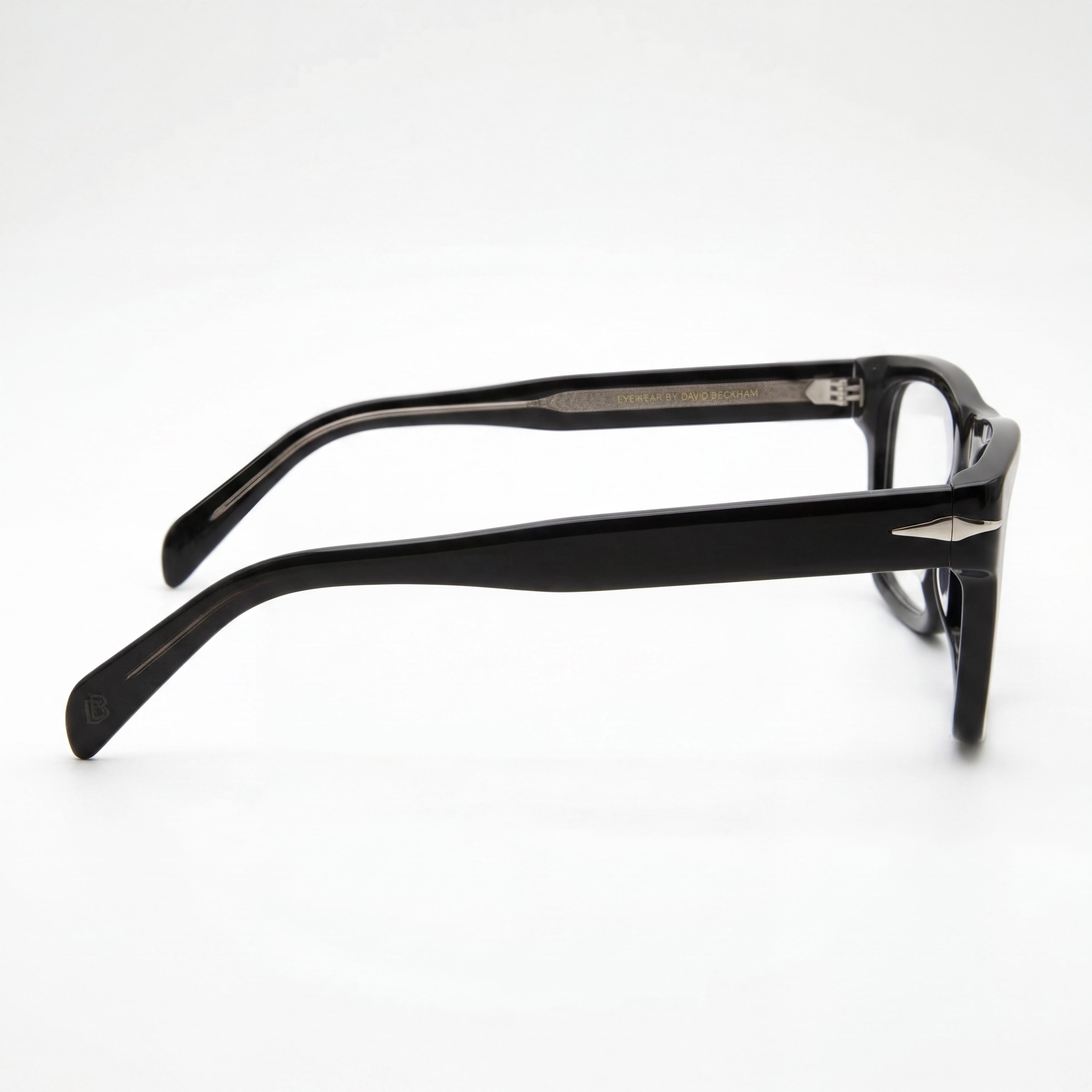 Gafas de sol David Beckham Db 7020/Bold para hombre, armazón de plástico negro, lentes de policarbonato, 51 mm, Photo 2