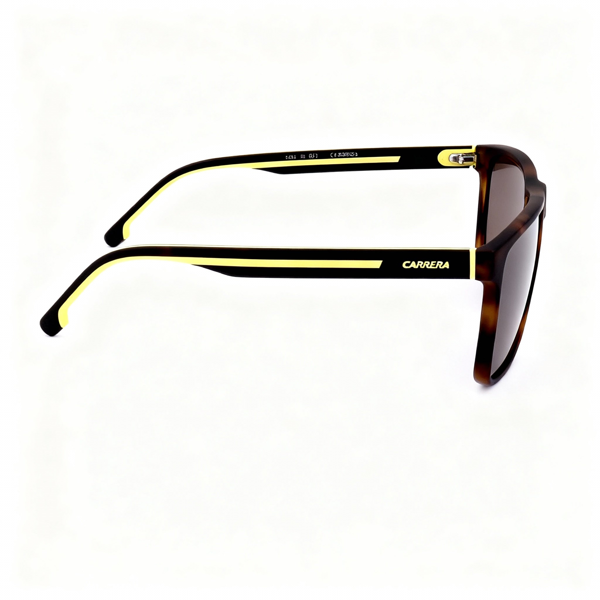 Carrera Modern Men's Polyamide Matte Havana Non-Polarized UV Protection Sunglasses 57mm, Photo 3