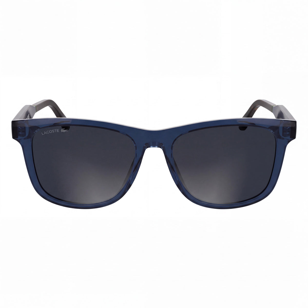 Lacoste L6060s Unisex Classic Transparent Blue Plastic Frame Grey Lenses UV Protection 54mm, Photo 2