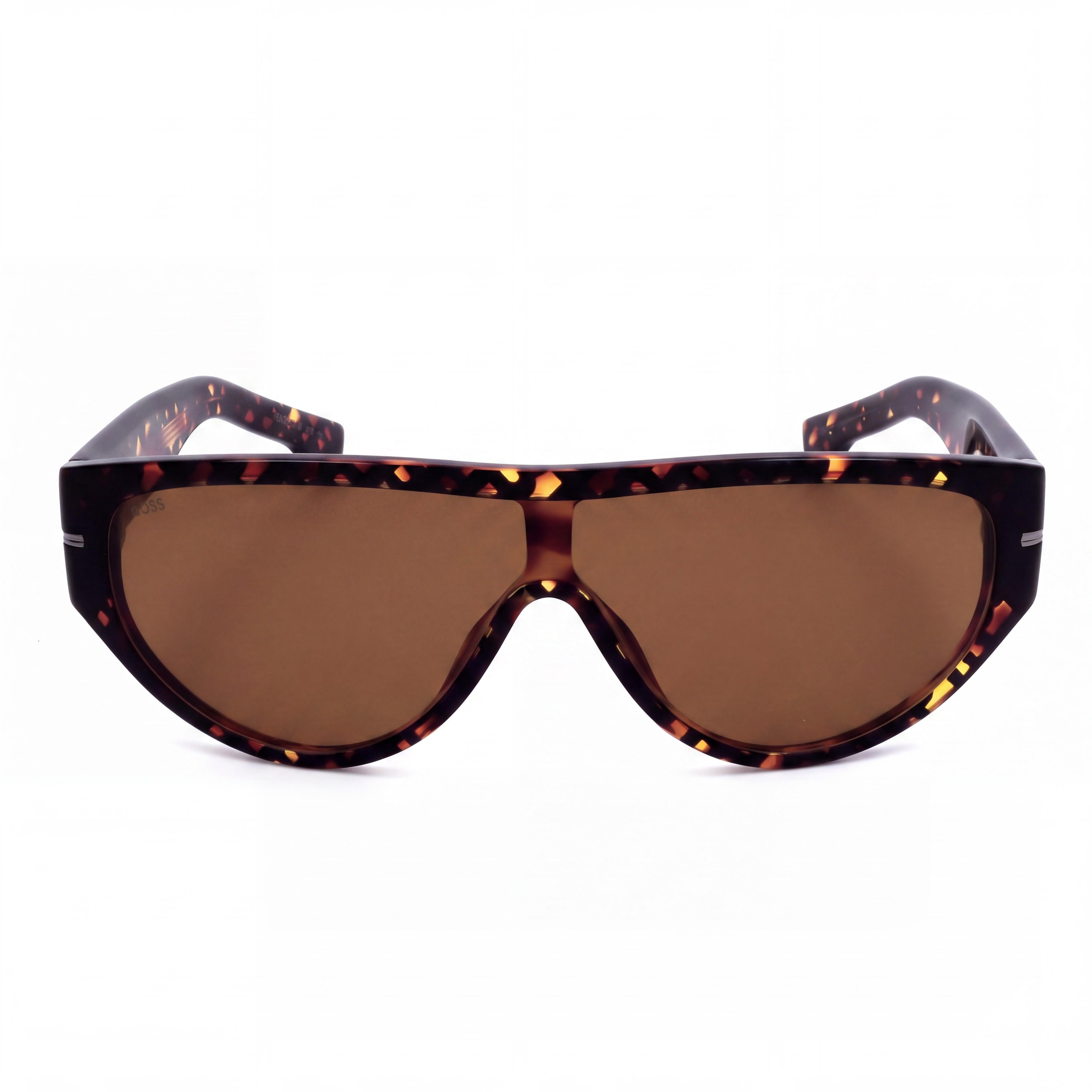 Hugo Boss Men's Boss 1623/S Havana Ecological Oil Frame Brown Non-Polarized UV Protection Sunglasses 99mm, Photo 2