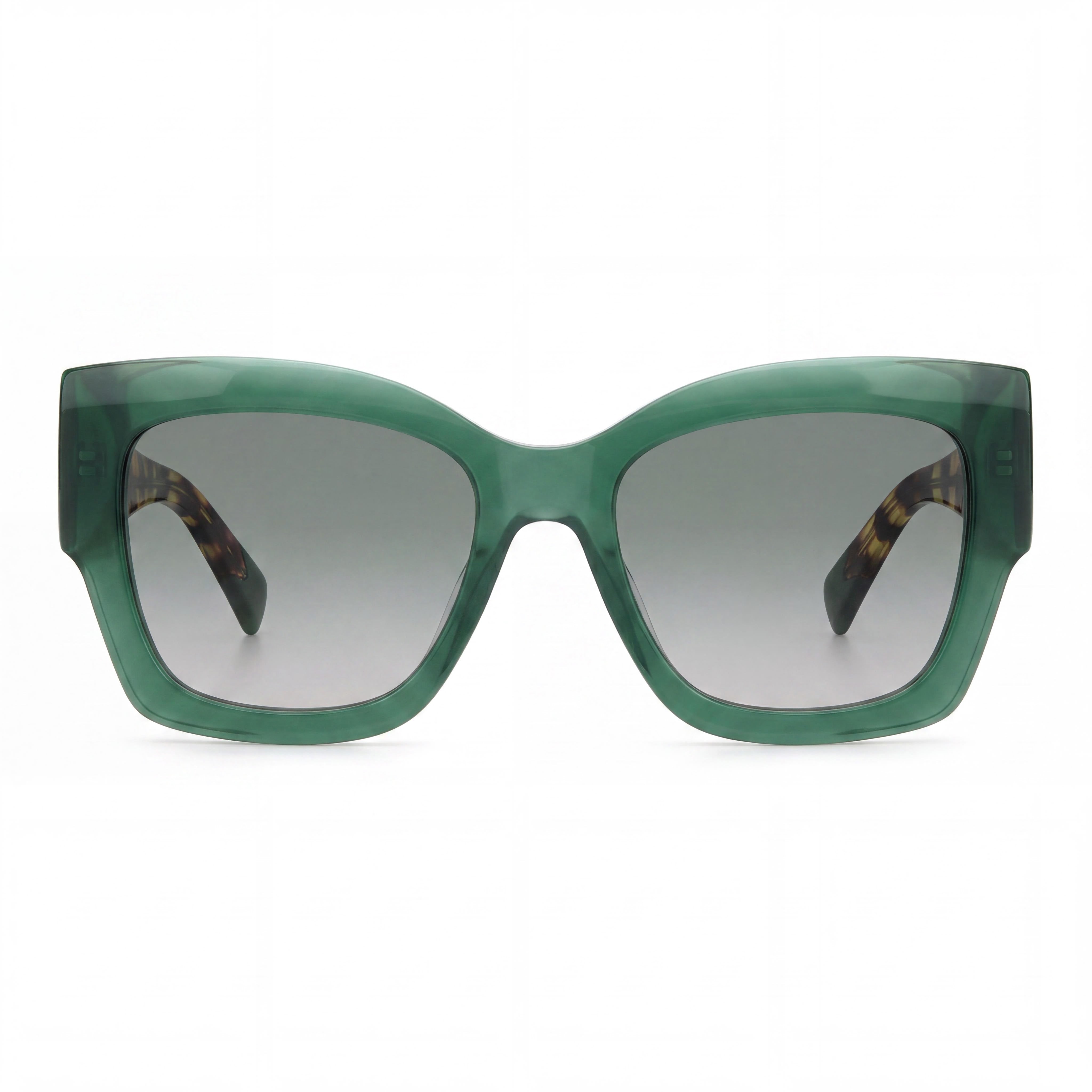 Missoni Women's Missoni Seasonal Green Havana Acetate Frame Green Polyester Lens Sunglasses 53mm, Photo 2