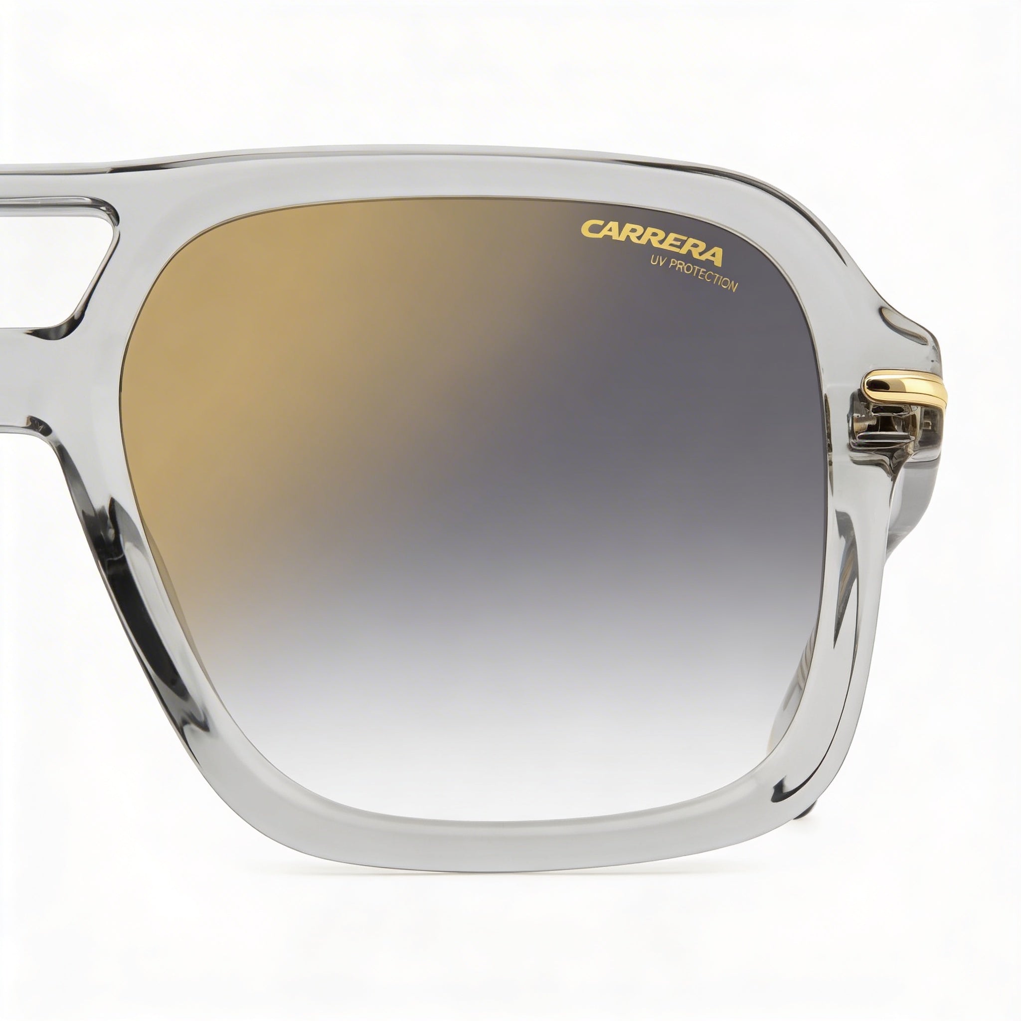 Gafas de sol unisex Carrera Signature con montura de acetato gris y lentes con protección UV, ancho de lente de 55 mm, Photo 3