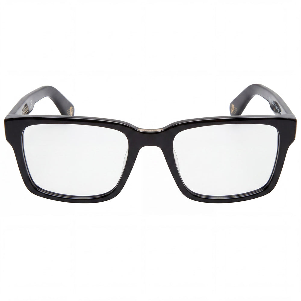 Gafas de sol Police VPLE36N rectangulares en negro brillante para hombre, 52mm