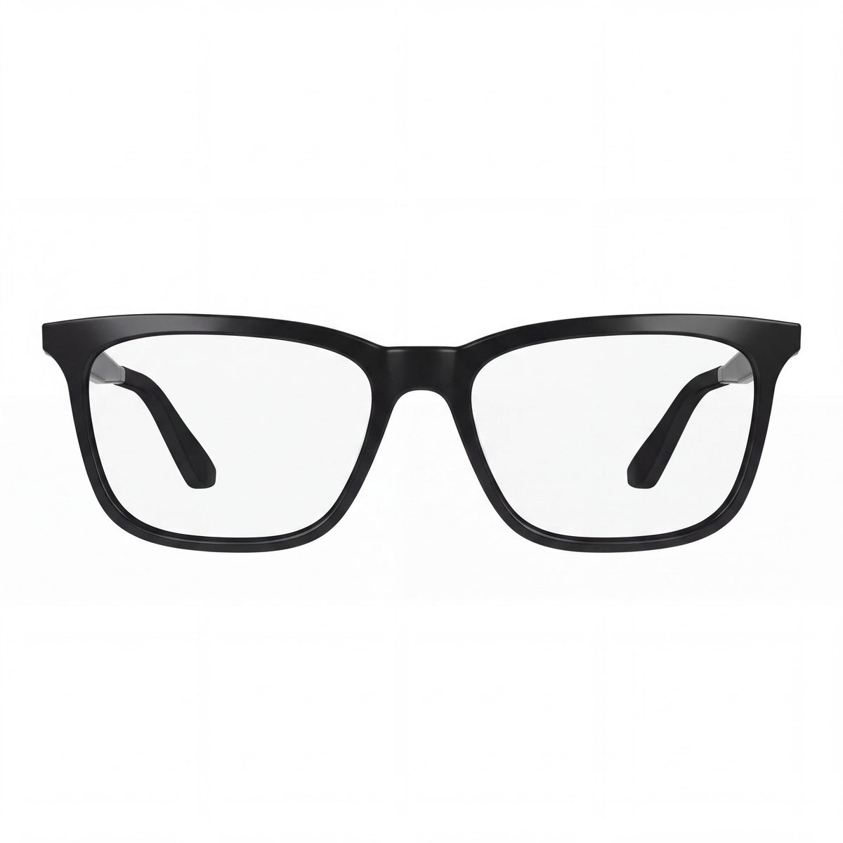 Gafas de sol Calvin Klein Modern para mujer con montura de acetato negra, lentes de policarbonato negras, ancho de lente de 55 mm, Photo 2