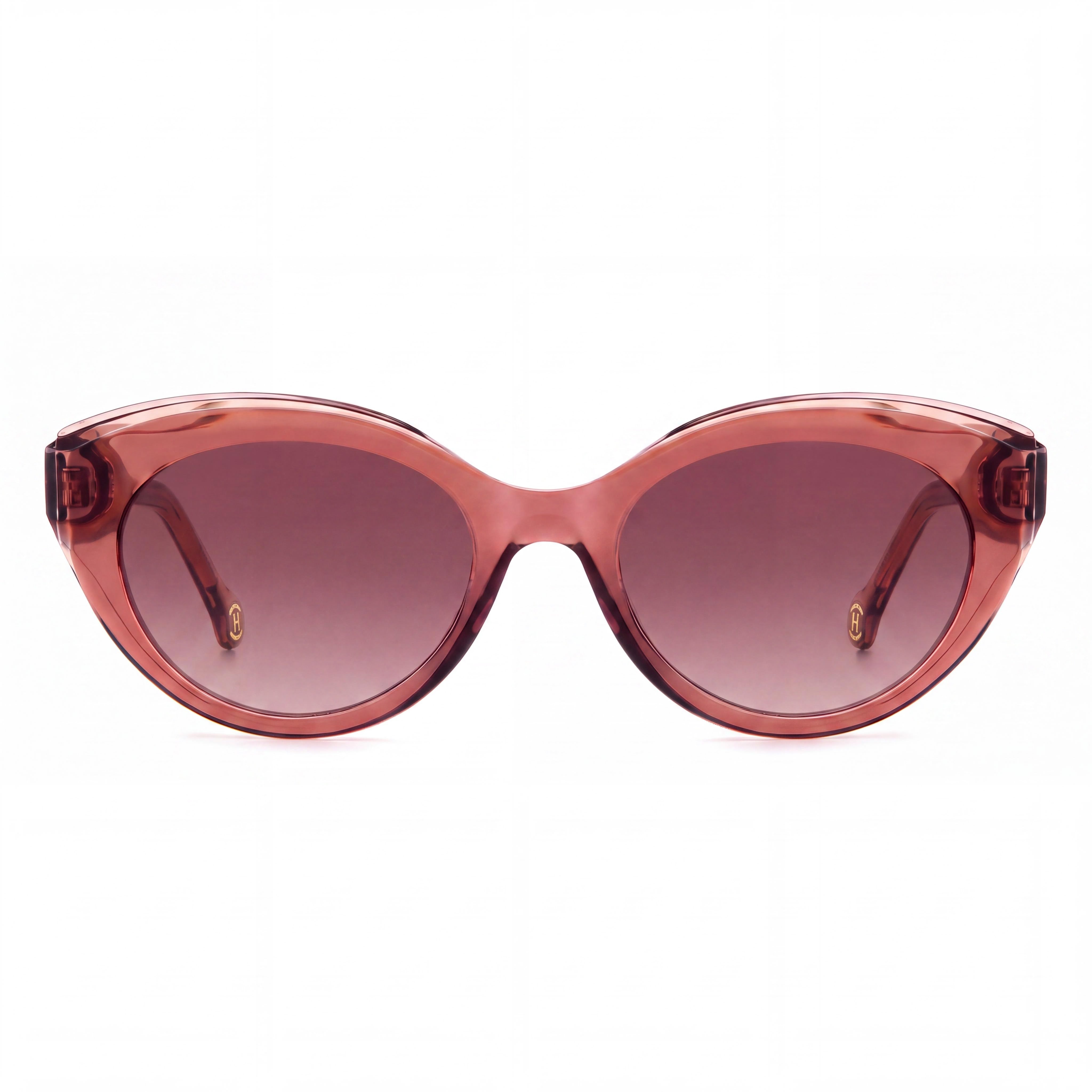 Carolina Herrera Casual Women's Light Brown Acetate Sunglasses, BROWN SHADED, UV Protection, 52mm, Photo 2
