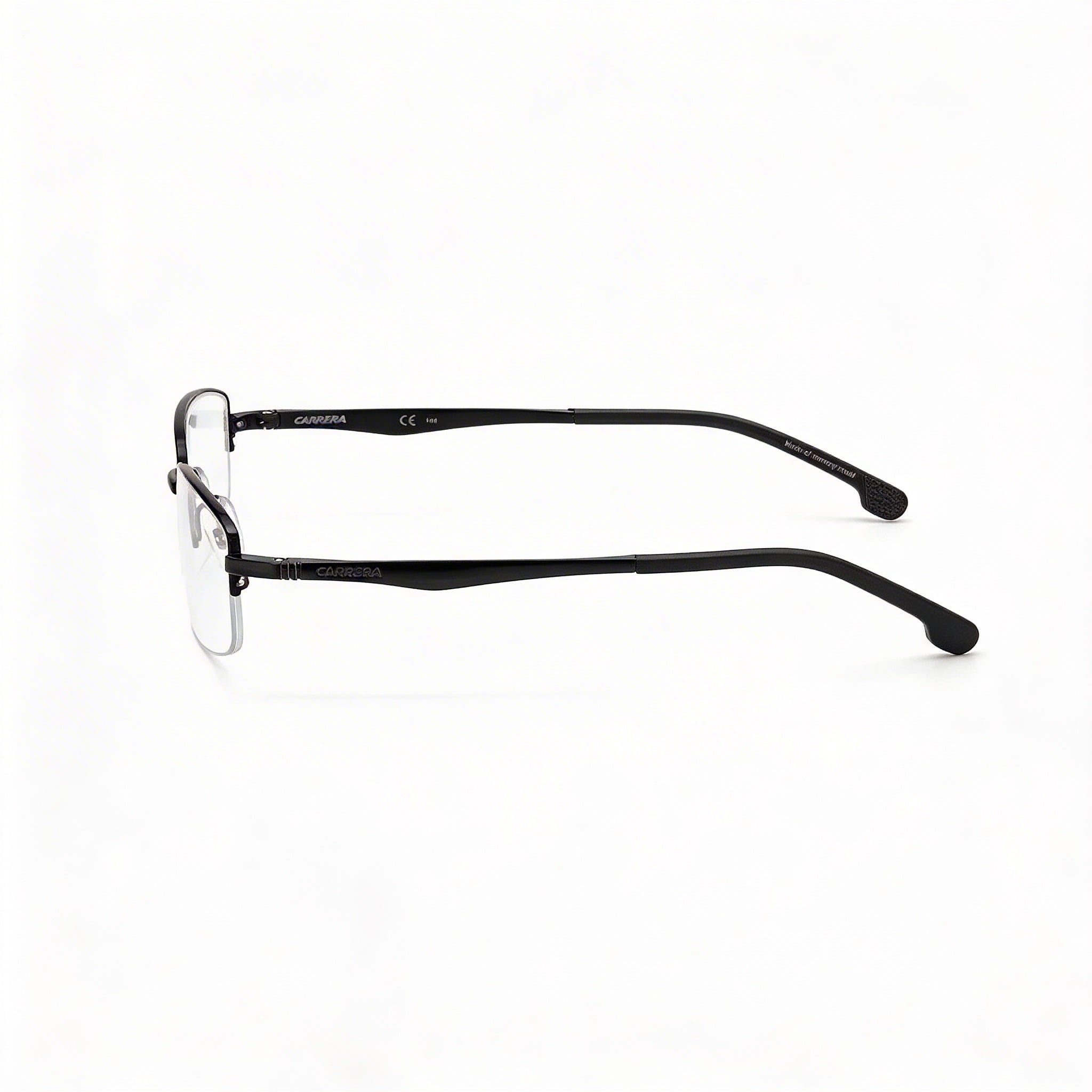 Montura de gafas ópticas unisex Carrera 8860 de metal negro mate para lentes graduadas (ancho de lente de 52 mm), Photo 1