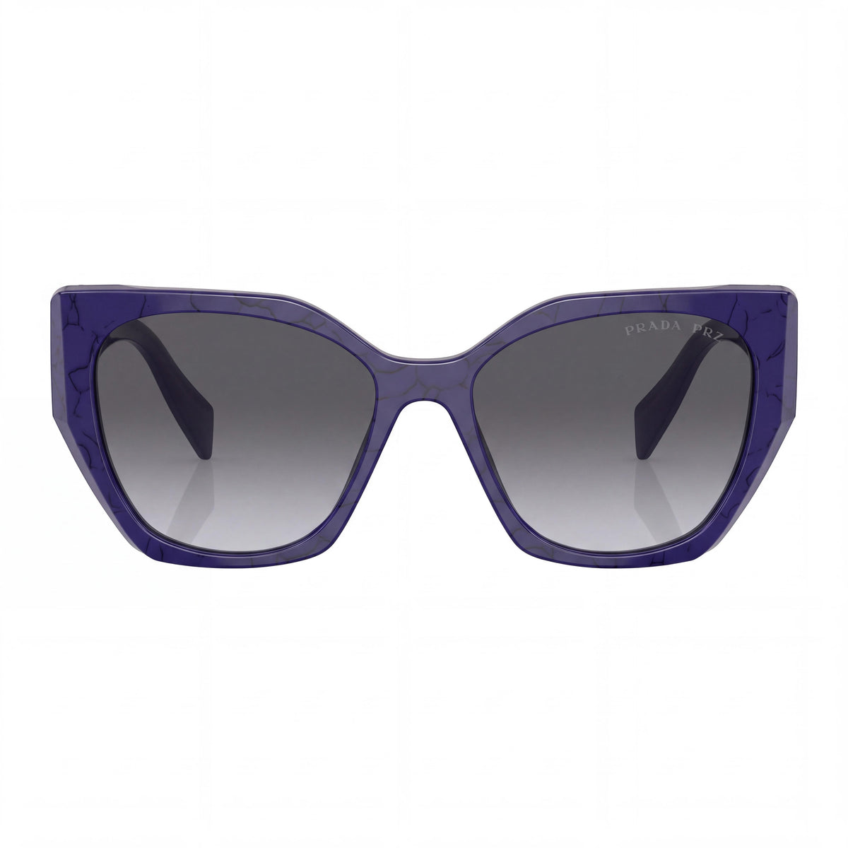 Prada 0PR 19ZS Women's Modern Polycarbonate Baltic Marble Blue UV Protection Non-Polarized Sunglasses 55mm, Photo 2