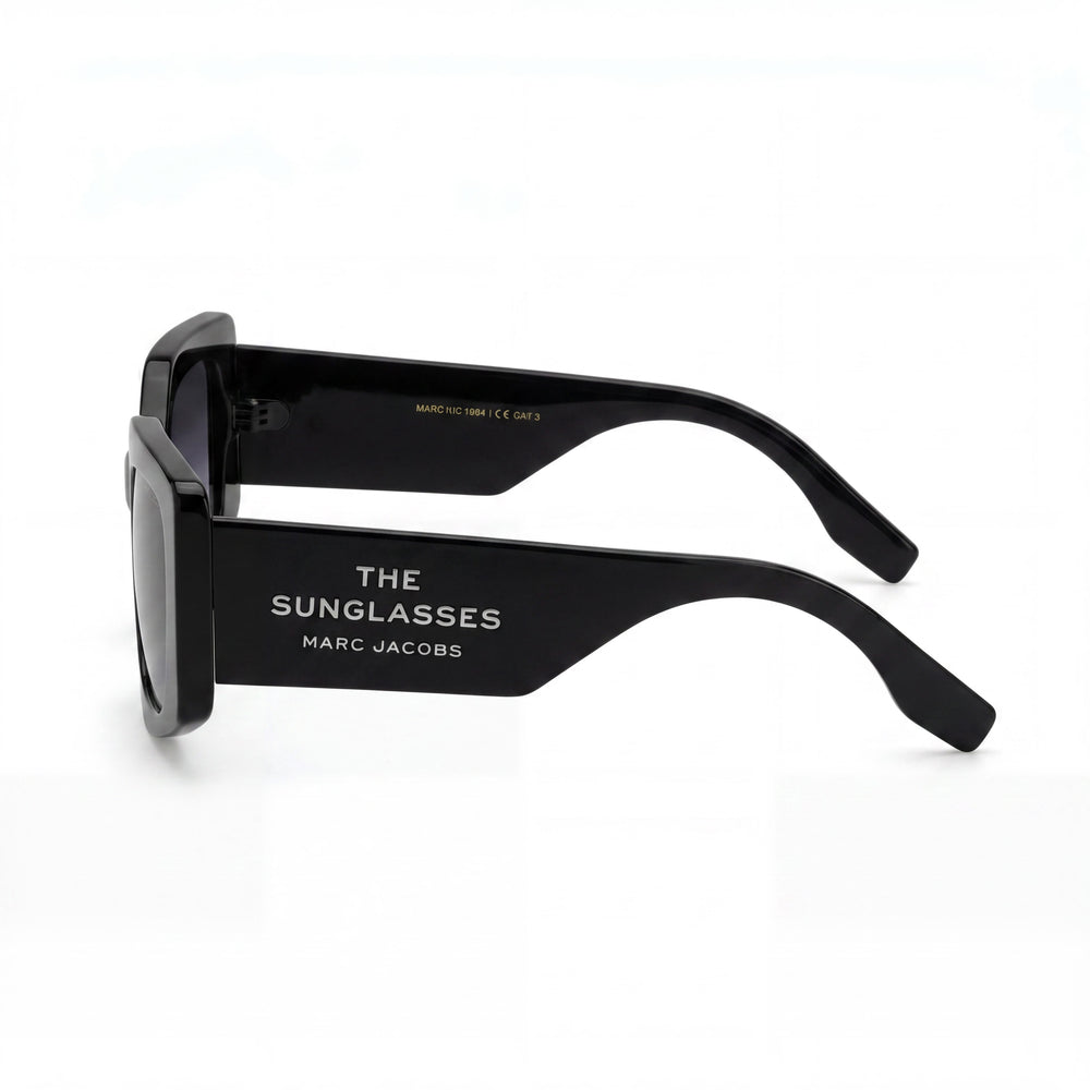 Marc Jacobs Temporary Women's Polyamide Pink/Dark Grey Frame Dark Grey Heather Lens Sunglasses 53-21-145mm