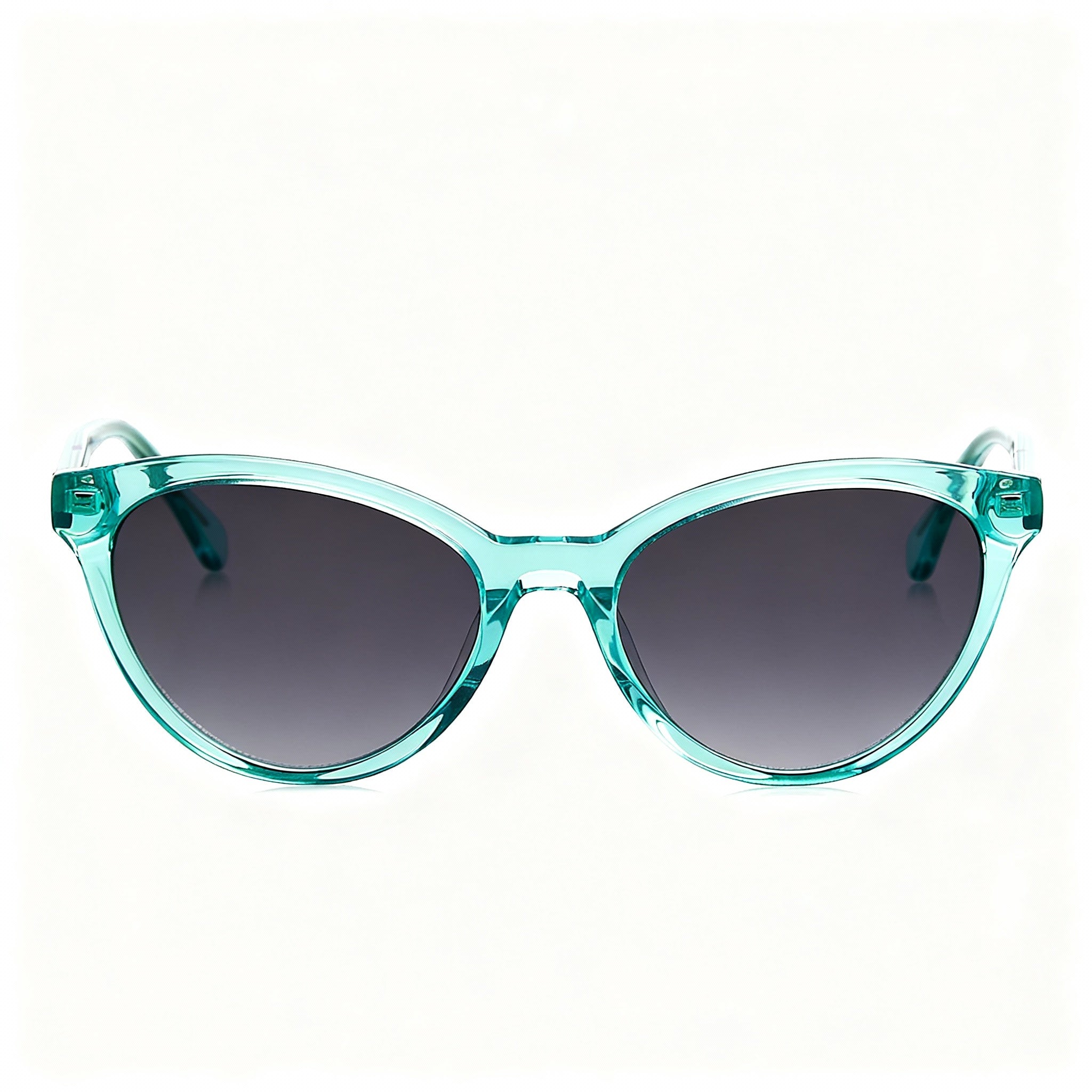 kate spade new york Adeline/G/S Women's Modern Style Teal Plastic Frame Non-Polarized UV Protection Sunglasses 55mm, Photo 3