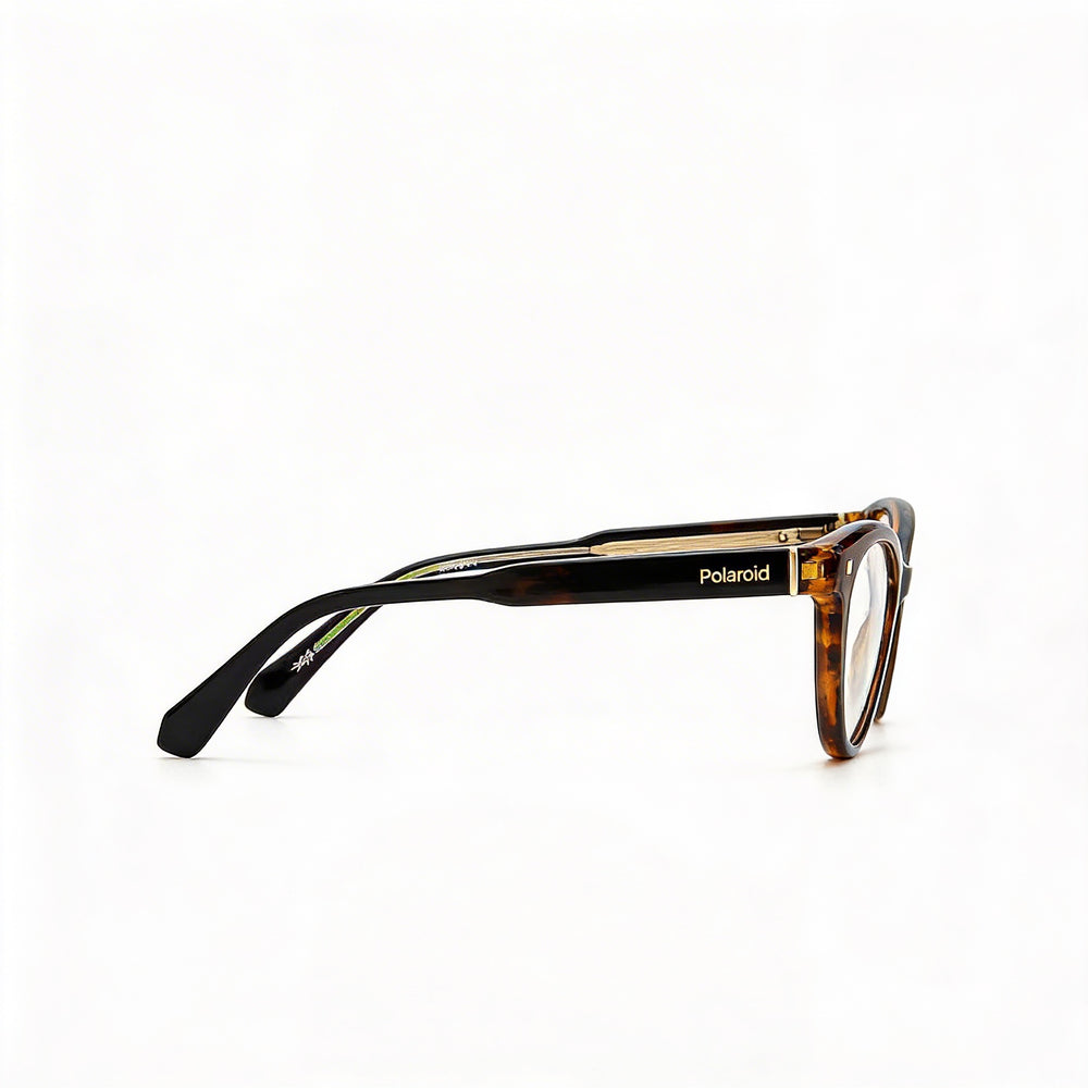 Gafas de sol Polaroid Pld D446 para hombre, montura inyectada, color Habana, ancho de lente 52, puente 17, patilla 145