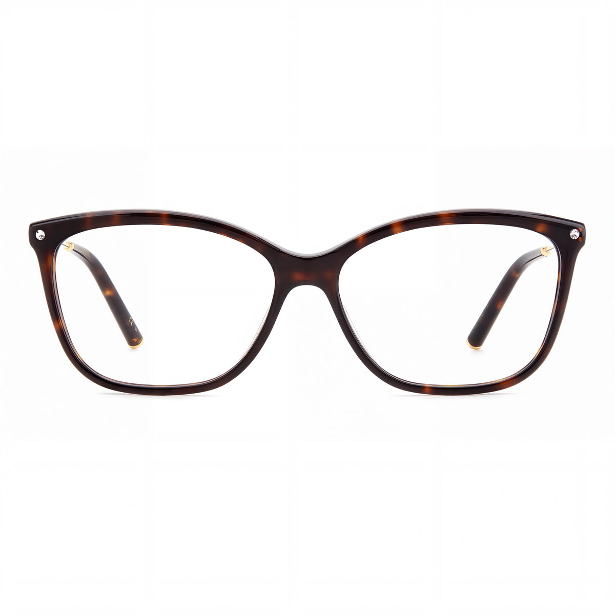 Carolina Herrera Women's 0154 with Plastic Frame in Havana and Polycarbonate Lenses, Size 56-14-145mm, Photo 2