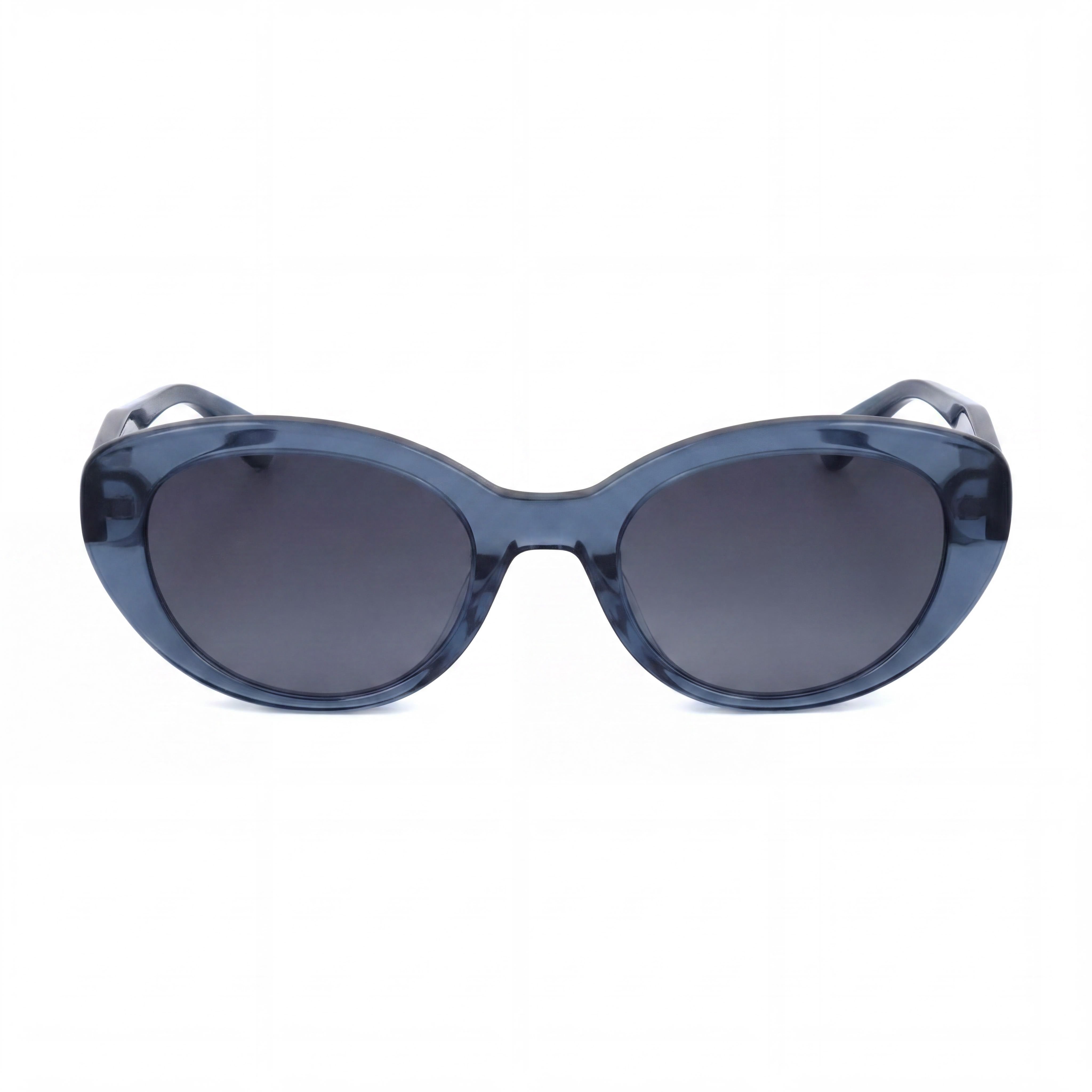 Kate Spade New York CRYSTAL/S Gafas de sol unisex de acetato ecológico azul con protección UV y lentes degradados gris oscuro de 51 mm, Photo 2