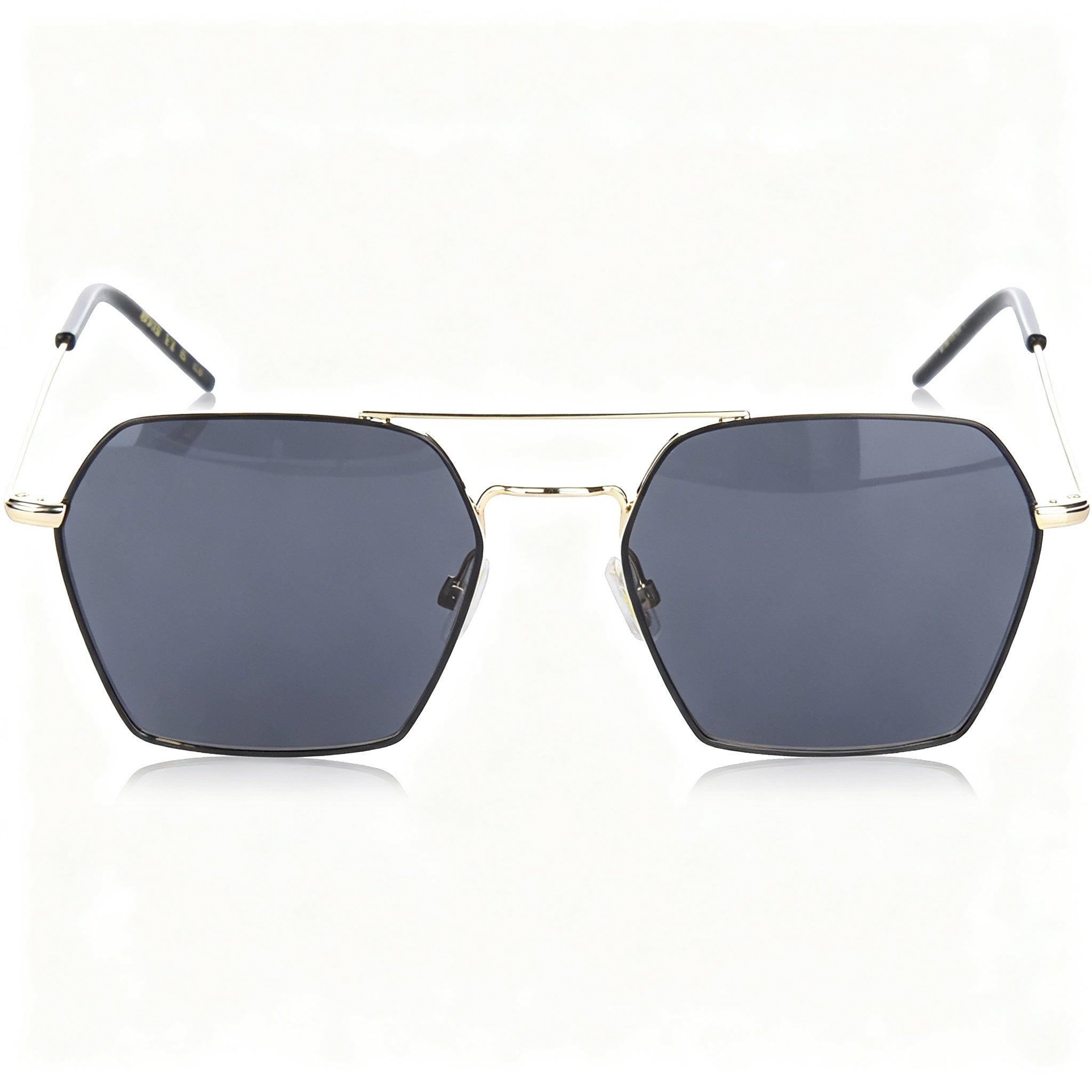 Hugo Boss Casual Women's Gold Black Stainless Steel Frame UV Protected Non-Polarized Sunglasses 54-18-140mm, Photo 3