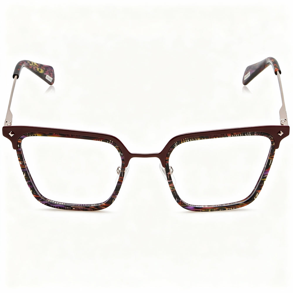 Gafas de sol unisex Police VPLG25 de acetato y metal, no polarizadas, 0K99, protección UV, 51 mm