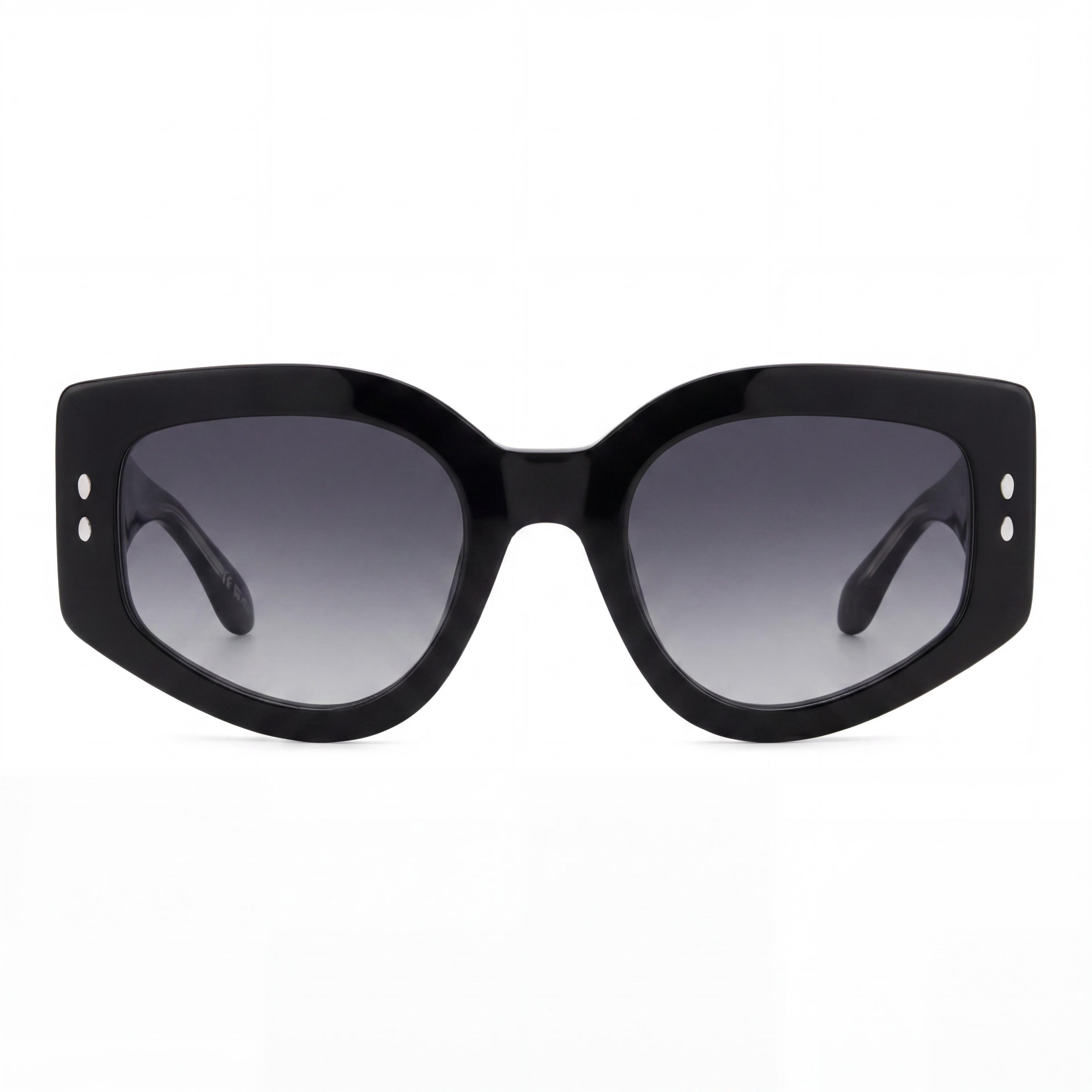 Gafas de sol Isabel Marant de acetato a la moda para mujer, montura gris de acetato, lentes de policarbonato, no polarizadas, 54 mm, Photo 2