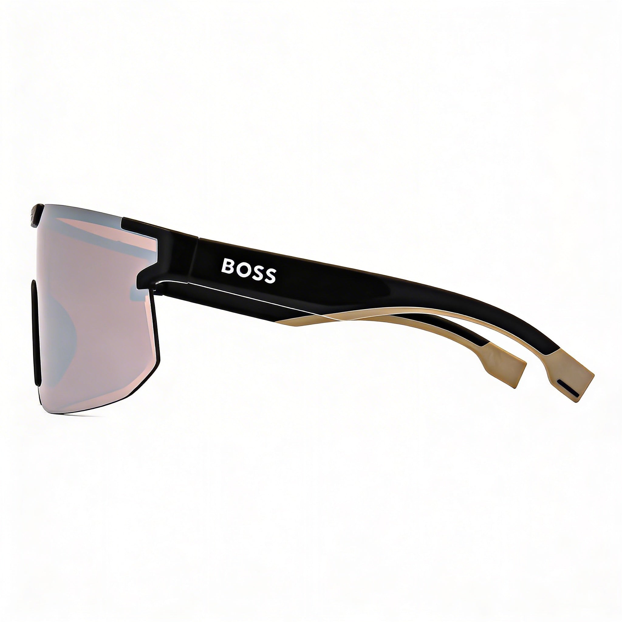 Gafas de sol Hugo Boss Boss 1500/S de mujer de ECO POLIAMIDA, negro mate, beis, plateado 99-01-125, Photo 3