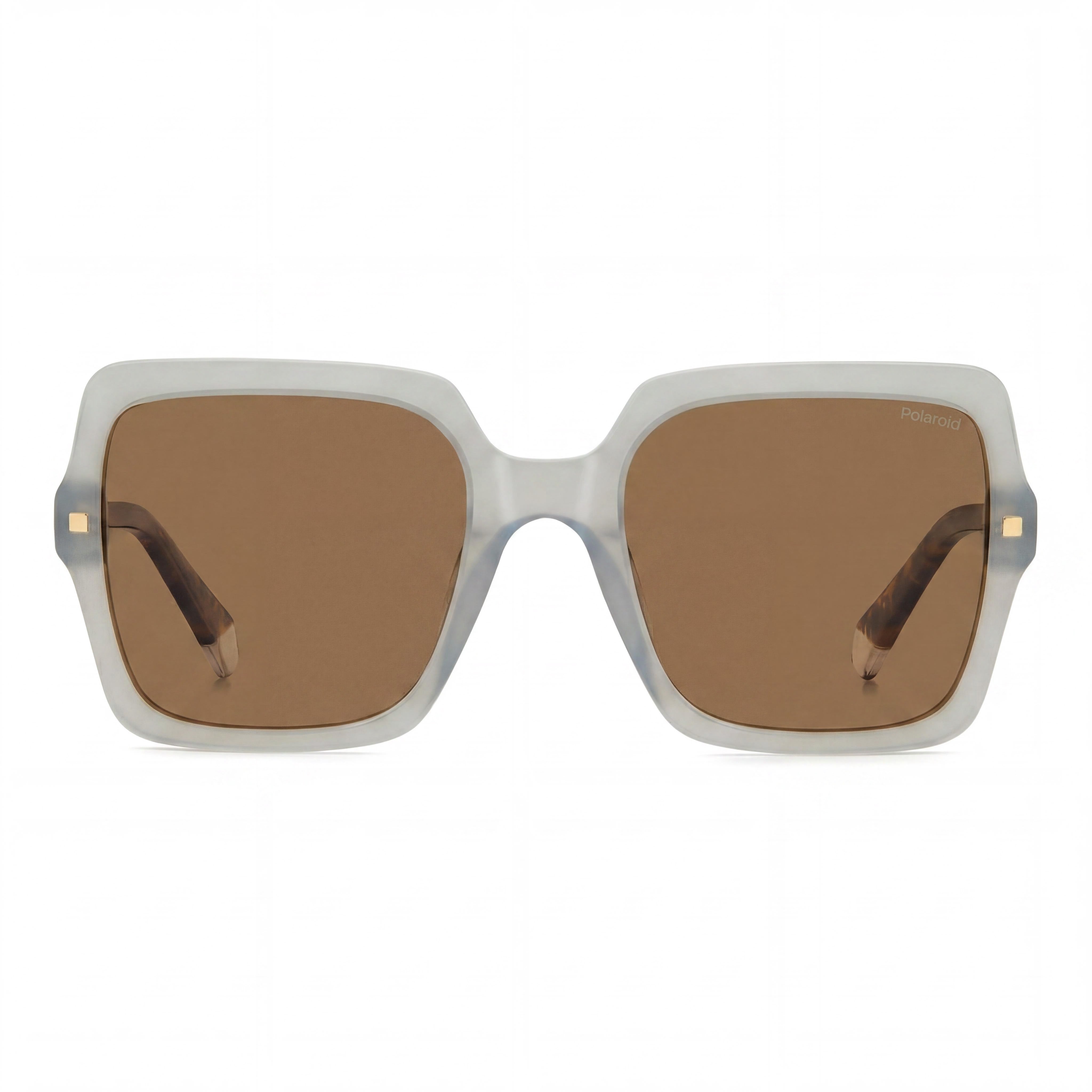 Polaroid Casual Women's Green Acetate Frame Bronze Polarized UV Protected Sunglasses 55mm, Photo 2