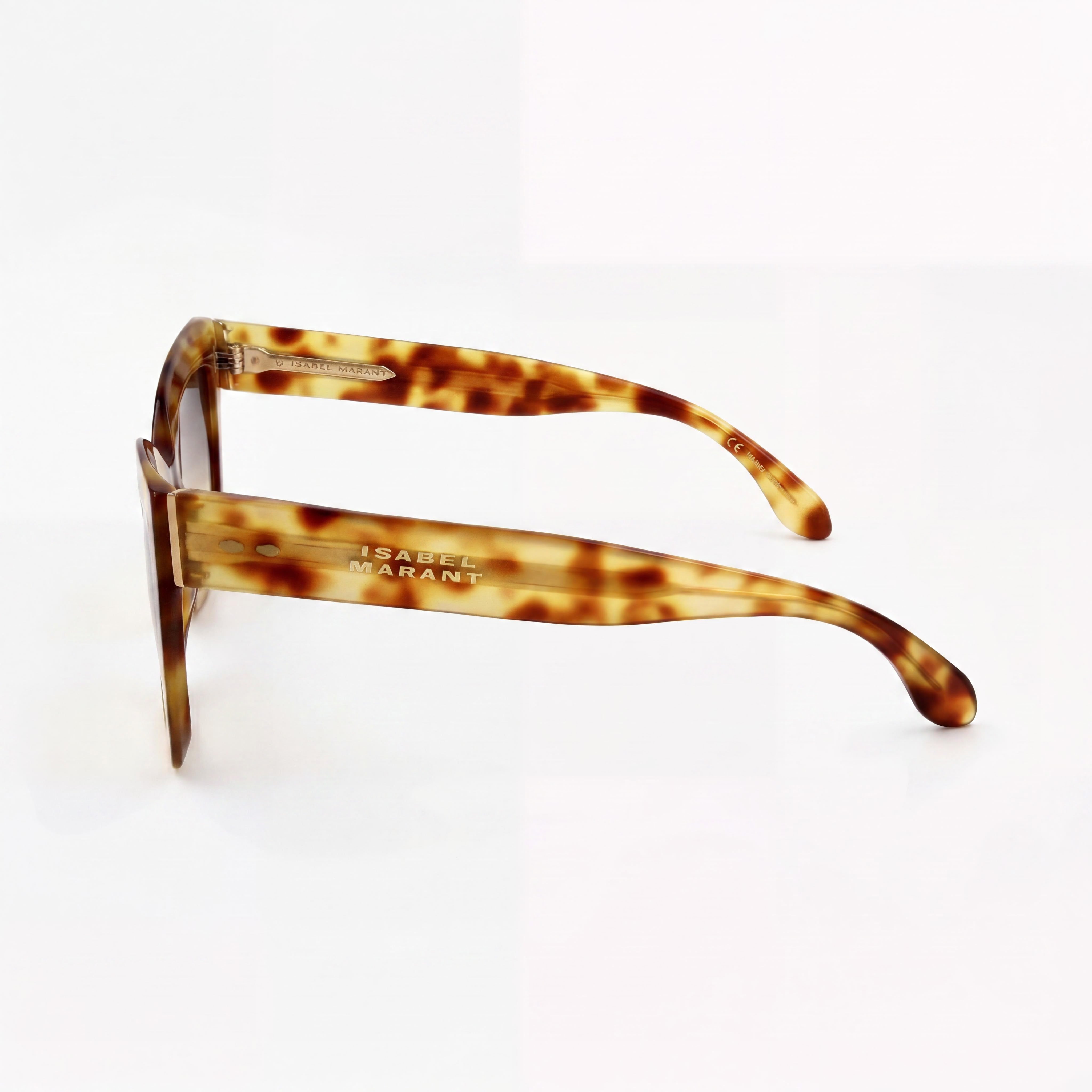 Isabel Marant Trendy Acetate Women's Havana Honey Grey Acetate Frame UV Protected 52mm Sunglasses, Photo 3