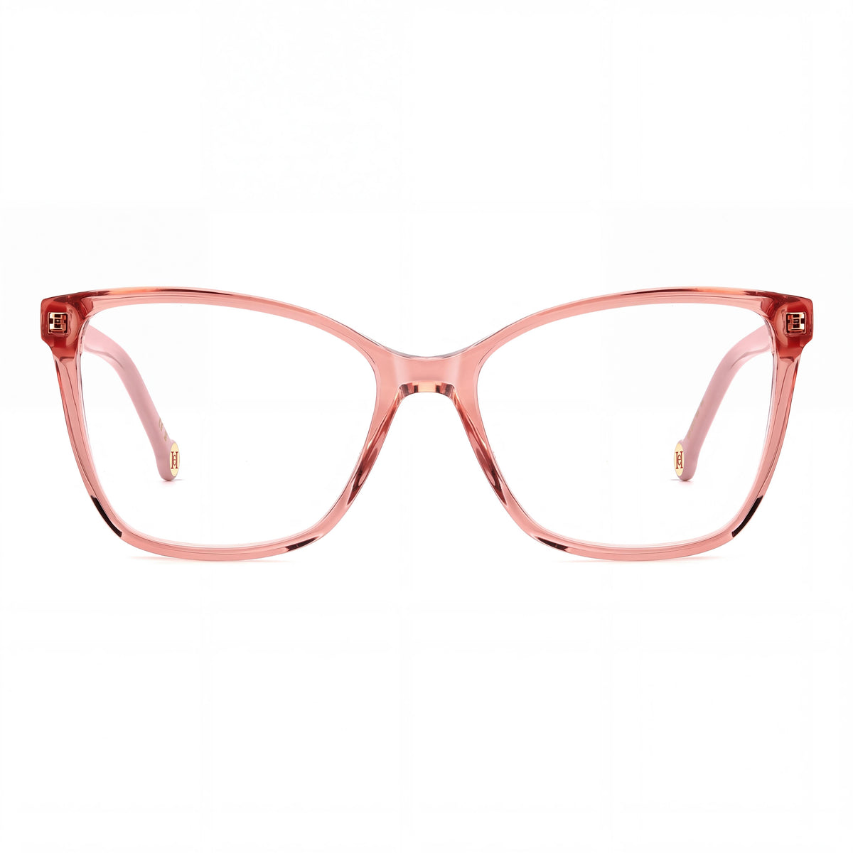 Carolina Herrera Modern Women's Multicoloured Frame Eyeglasses with Peach Lenses, Bridge 16mm, Temple 145mm, Photo 2
