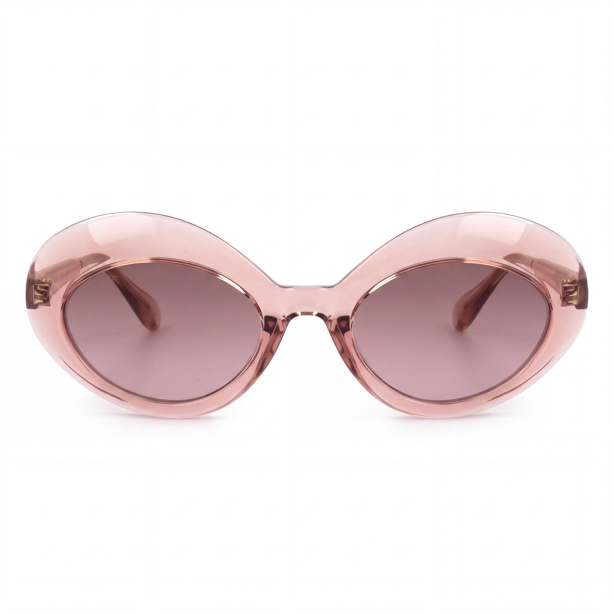 Max&Co. Casual Women's Sunglasses with Shiny Pink Plastic Frame and Grey UV Protection Lenses 52-21-140mm, Photo 2