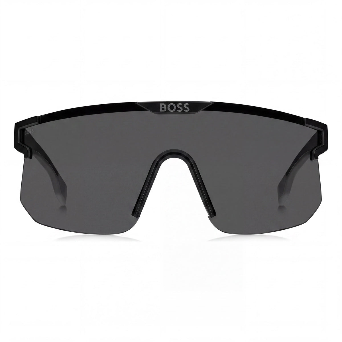 Hugo Boss Boss 1500/S Unisex Matte Black Grey ECO POLYAMIDE Frame Grey High Contrast Non-Polarized UV Protected Sunglasses 99-01-125, Photo 2