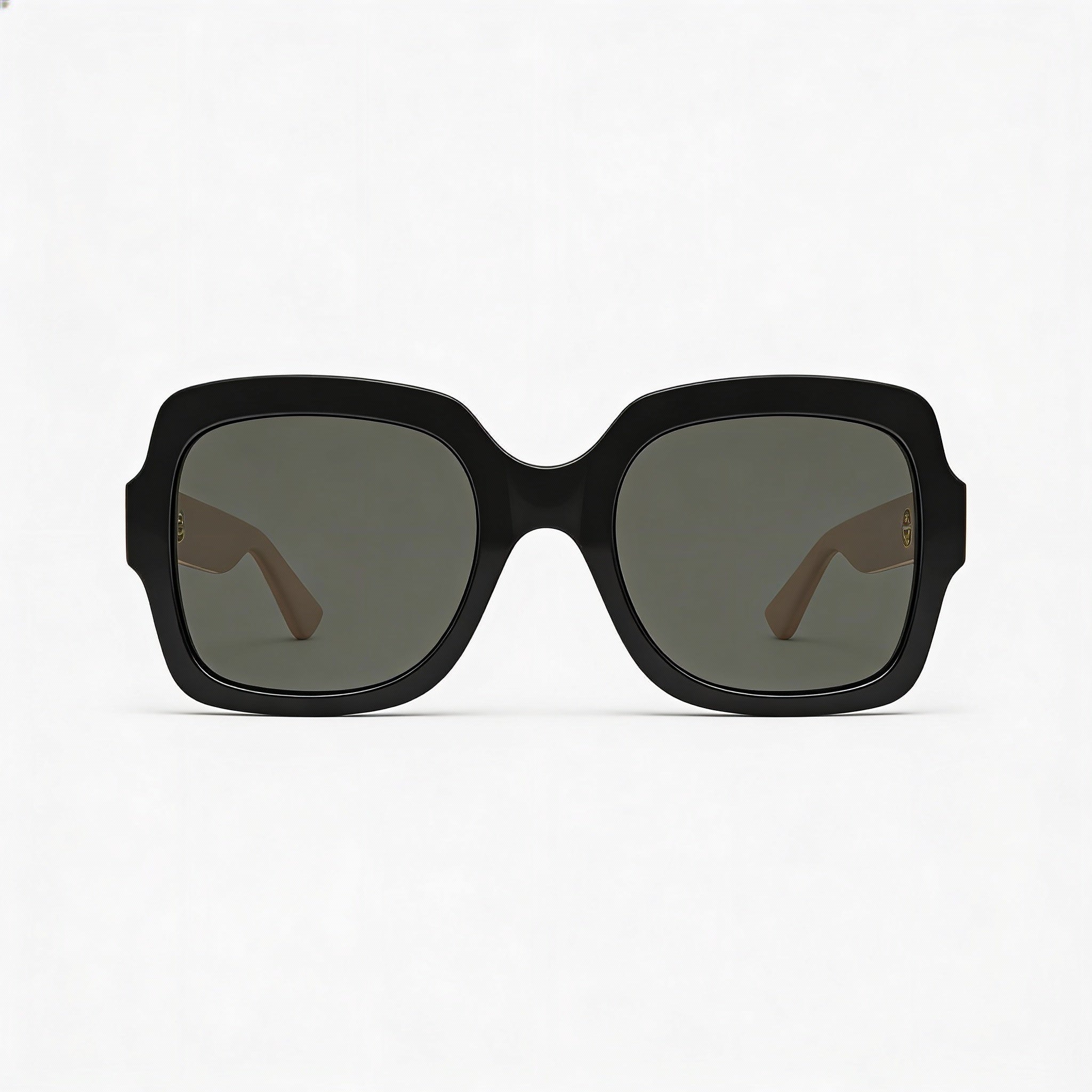 Gucci Classic Oversize Square Women’s Sunglasses with Black Pink Acetate Frame and Black Lenses 54mm, Photo 2