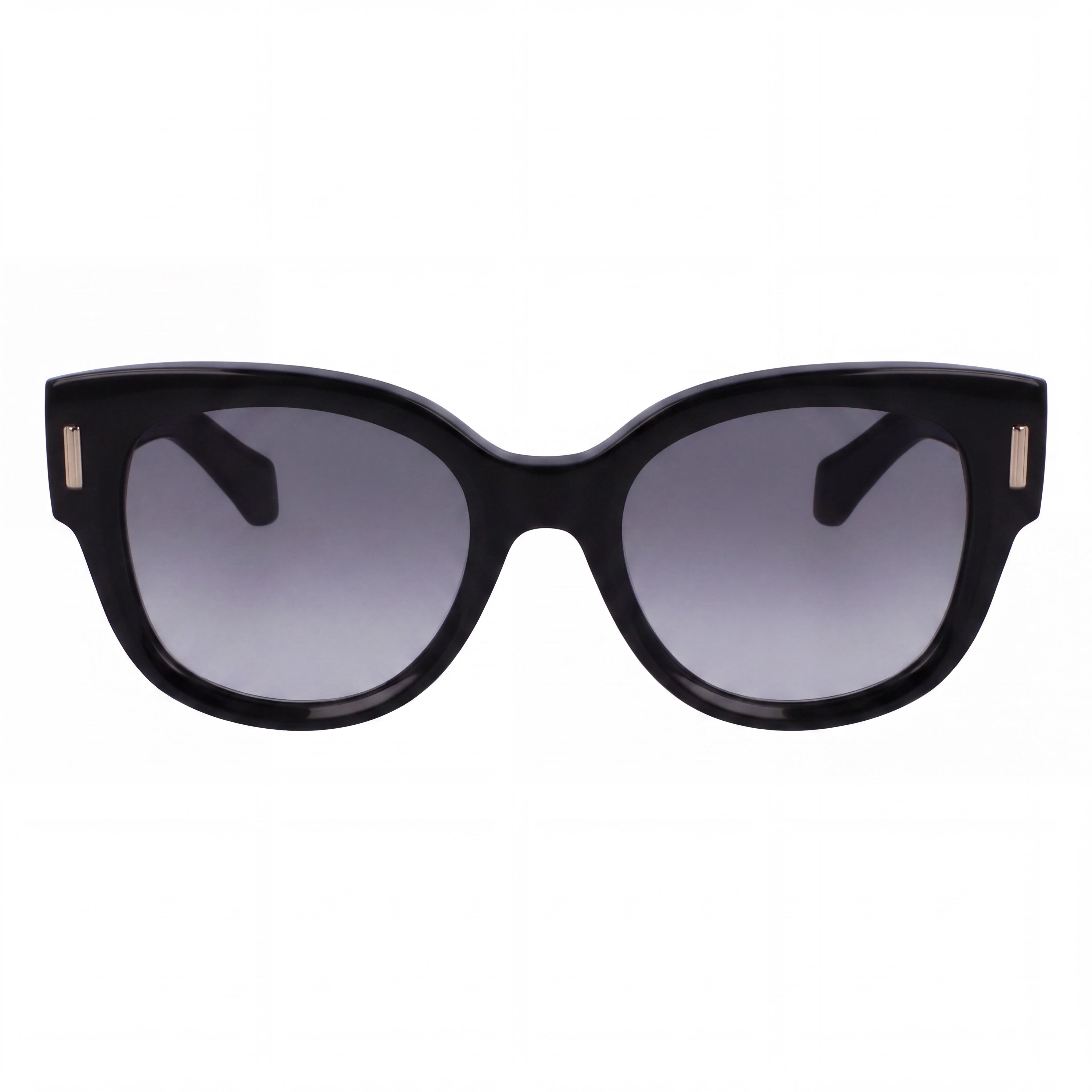 Salvatore Ferragamo SF2007S Women's Casual Black Acetate Gradient Grey UV Protection Sunglasses 51mm, Photo 2