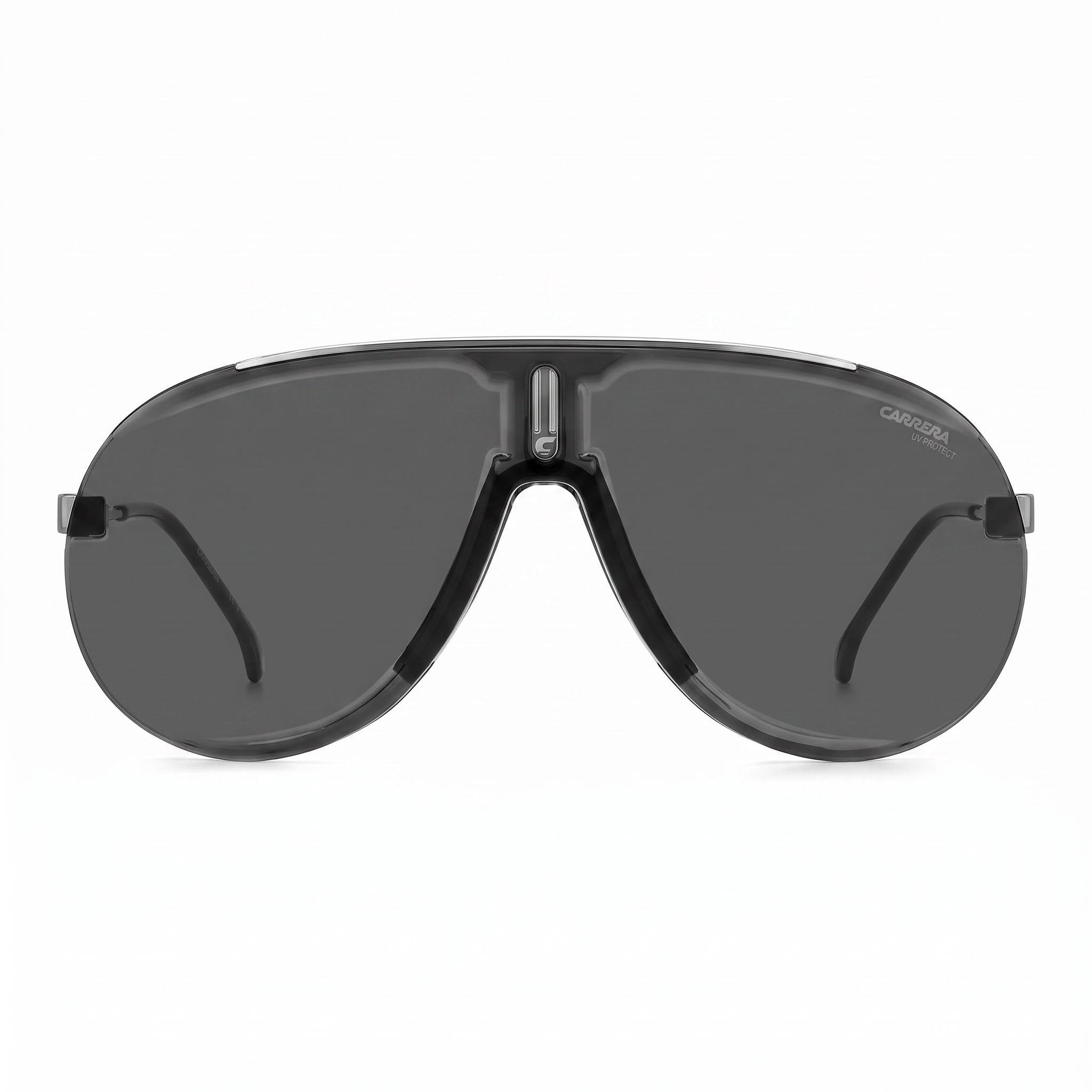 Carrera Superchampion Unisex Polycarbonate Dark Ruthenium Black Grey Sunglasses 99-01-135, Photo 2