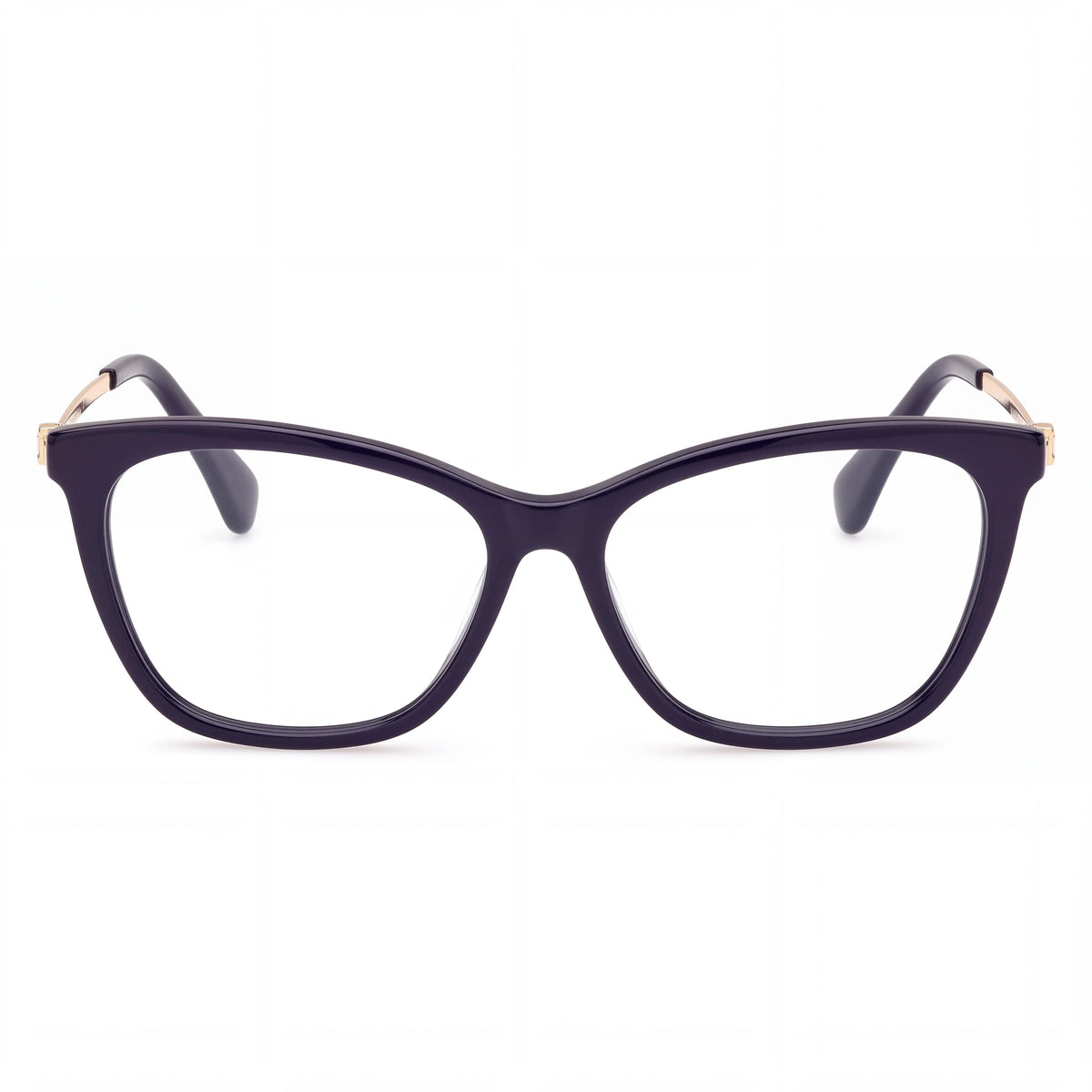 MaxMara Mm5070 Women's Blue Plastic Full Rim Polycarbonate Transparent Lens Eyewear 54-14-140, Photo 2