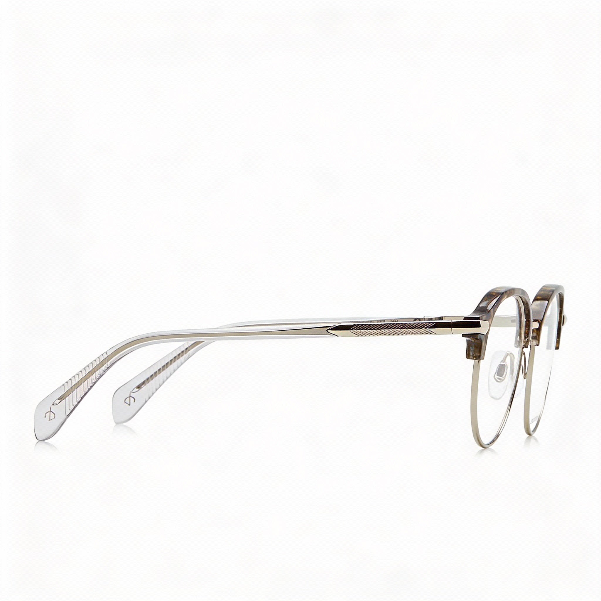 rag & bone Modern Men's Grey Havana Alloy Steel Non-polarised Sunglasses 48, Photo 2