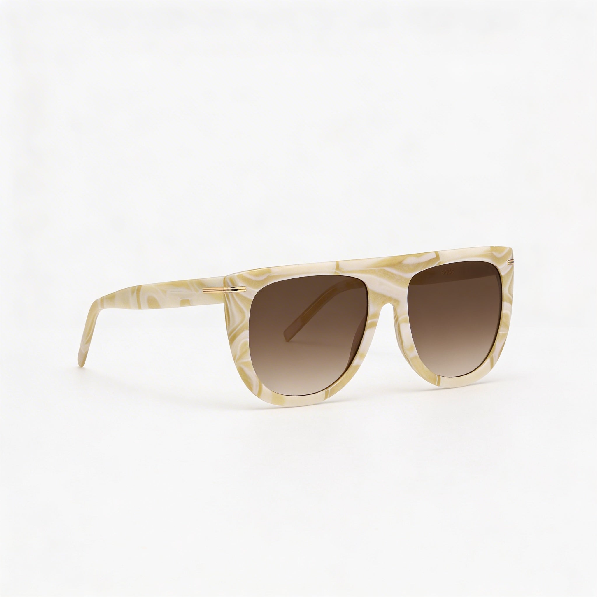 Hugo Boss Modern Women's Black Ecological Oil Frame Non-Polarized 100% UV Protection Sunglasses 56mm, Photo 3