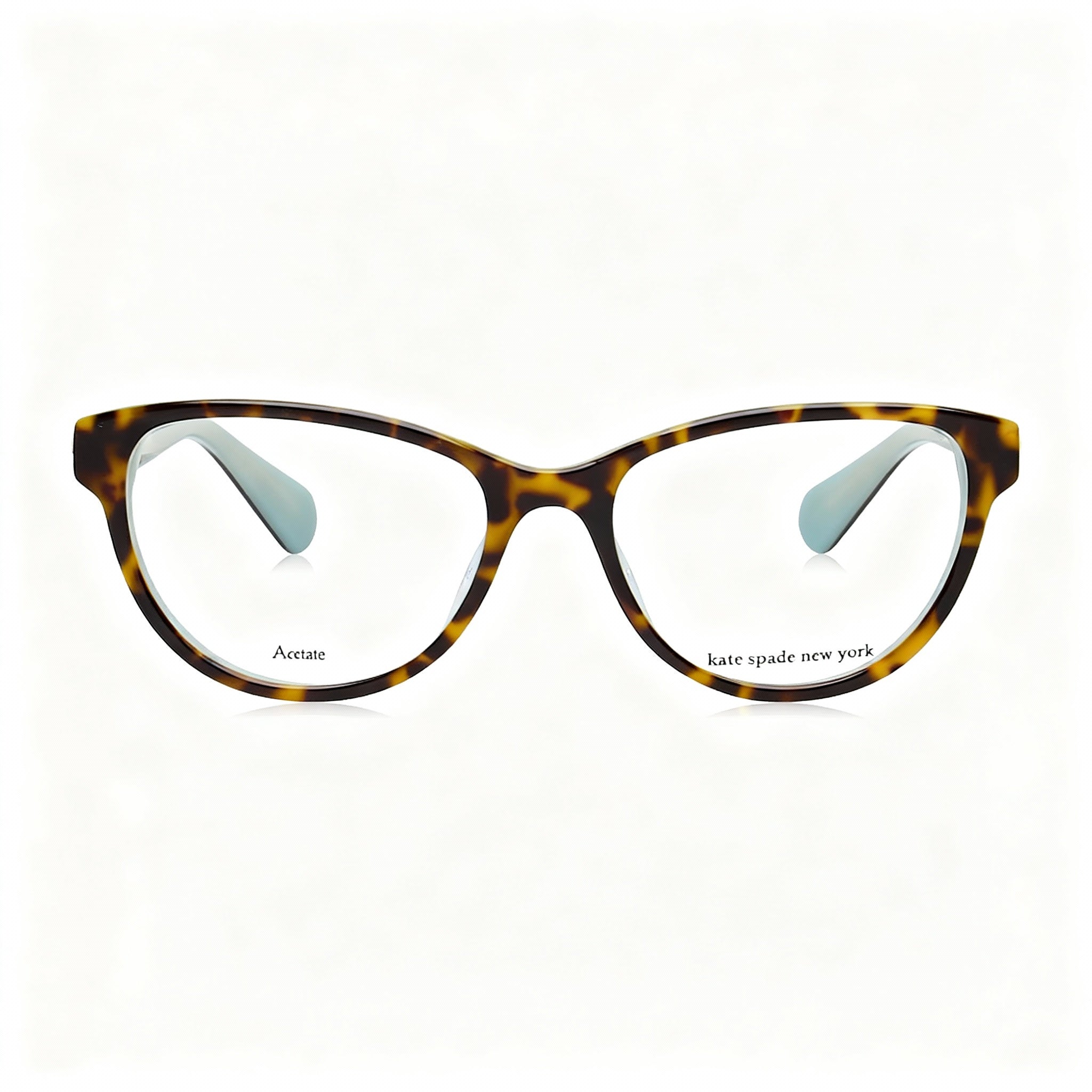 kate spade new york Tailynn Women's Modern Acetate Frame Eyeglasses Non Polarized Havana 52mm