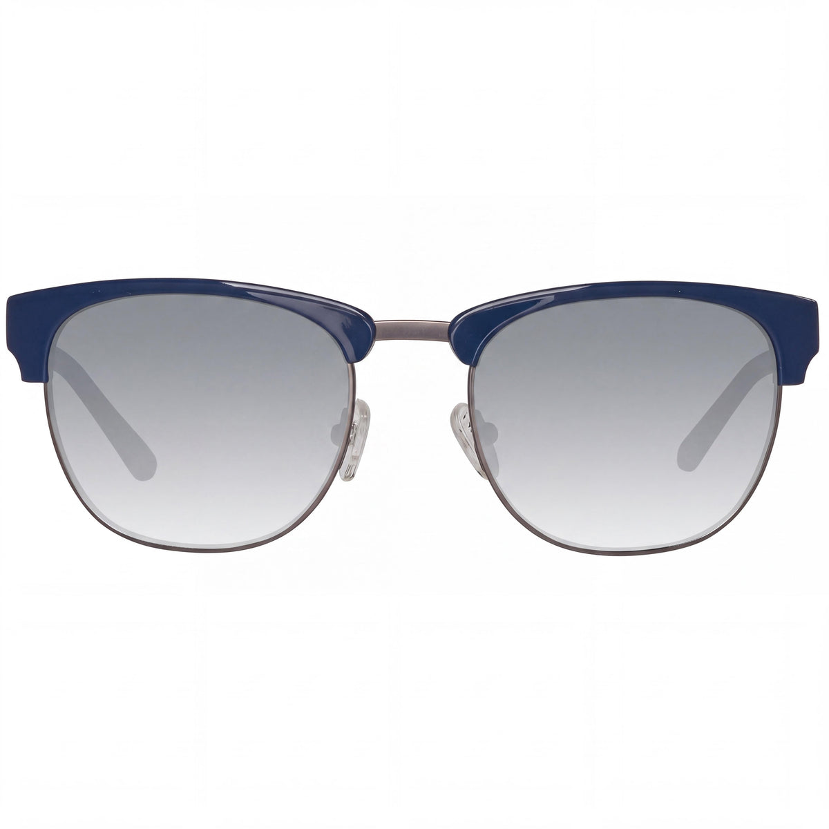 Gafas de sol GANT para hombre, estilo clásico, de acetato/metal con protección UV, montura transparente multicolor, lentes moradas, 145 mm, Photo 2