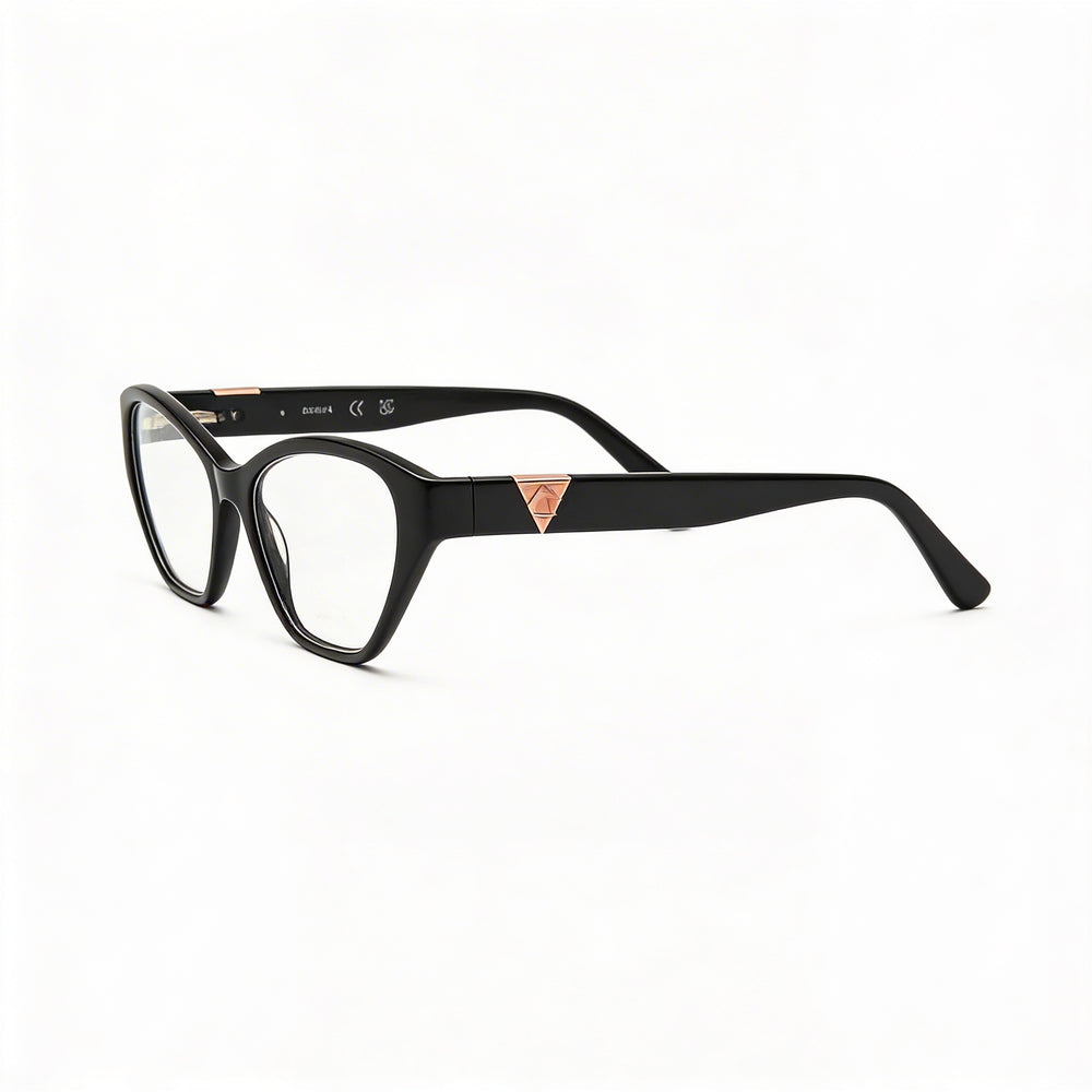 GUESS Gu50162 Gafas de mujer con montura azul y negra brillante de 53 mm