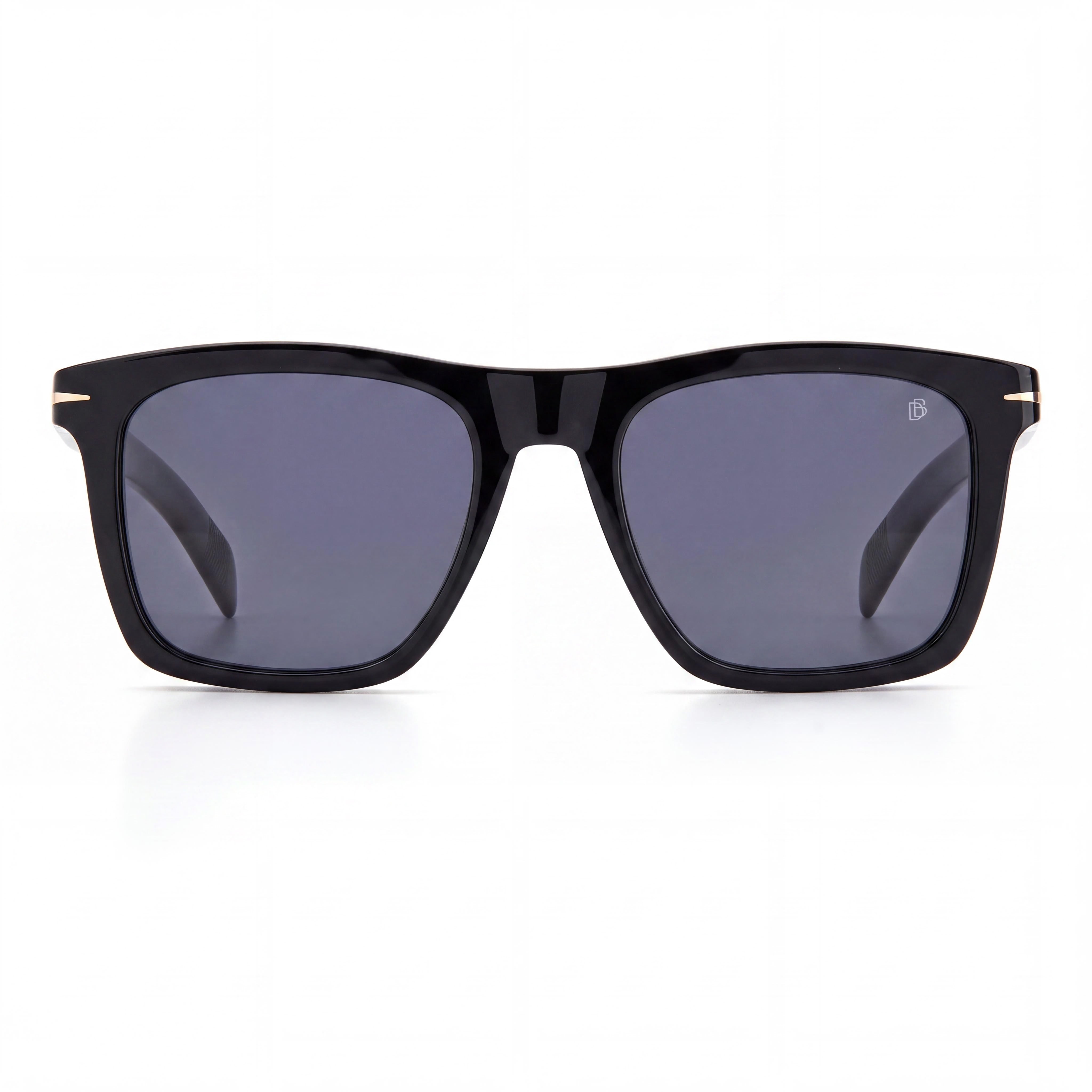 David Beckham DB 7000/S Men's Classic Acetate Black Gold Non-Polarized UV 400 Sunglasses 51-20-145mm, Photo 2