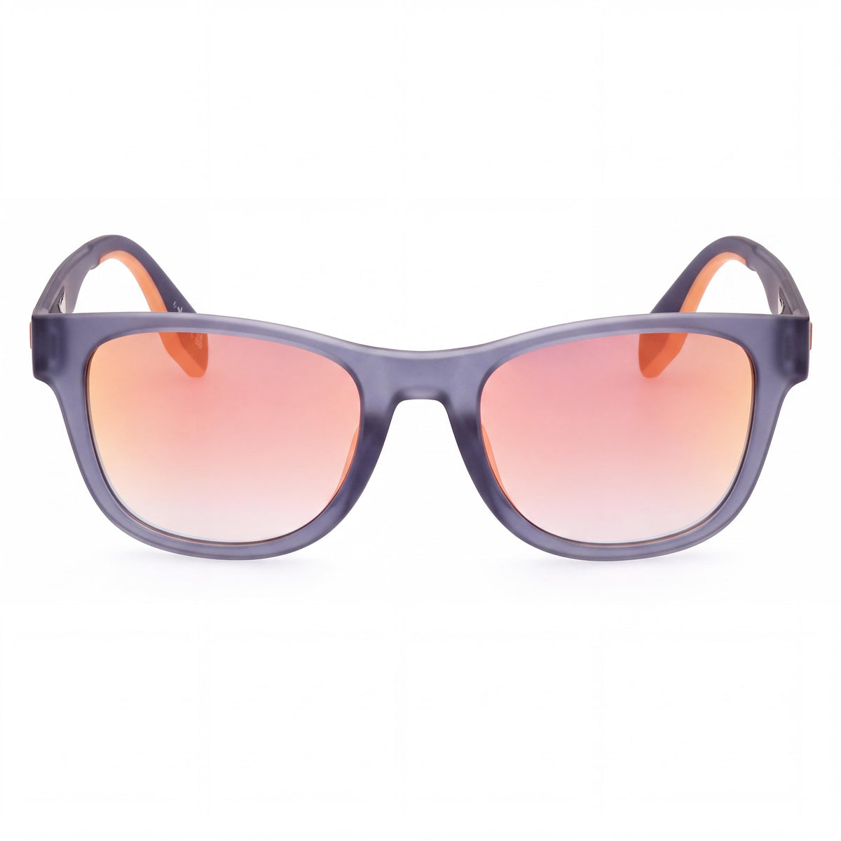 Gafas de sol unisex casuales adidas con montura de plástico azul mate y lentes espejadas roviex, no polarizadas, protección UV de 51 mm, Photo 2