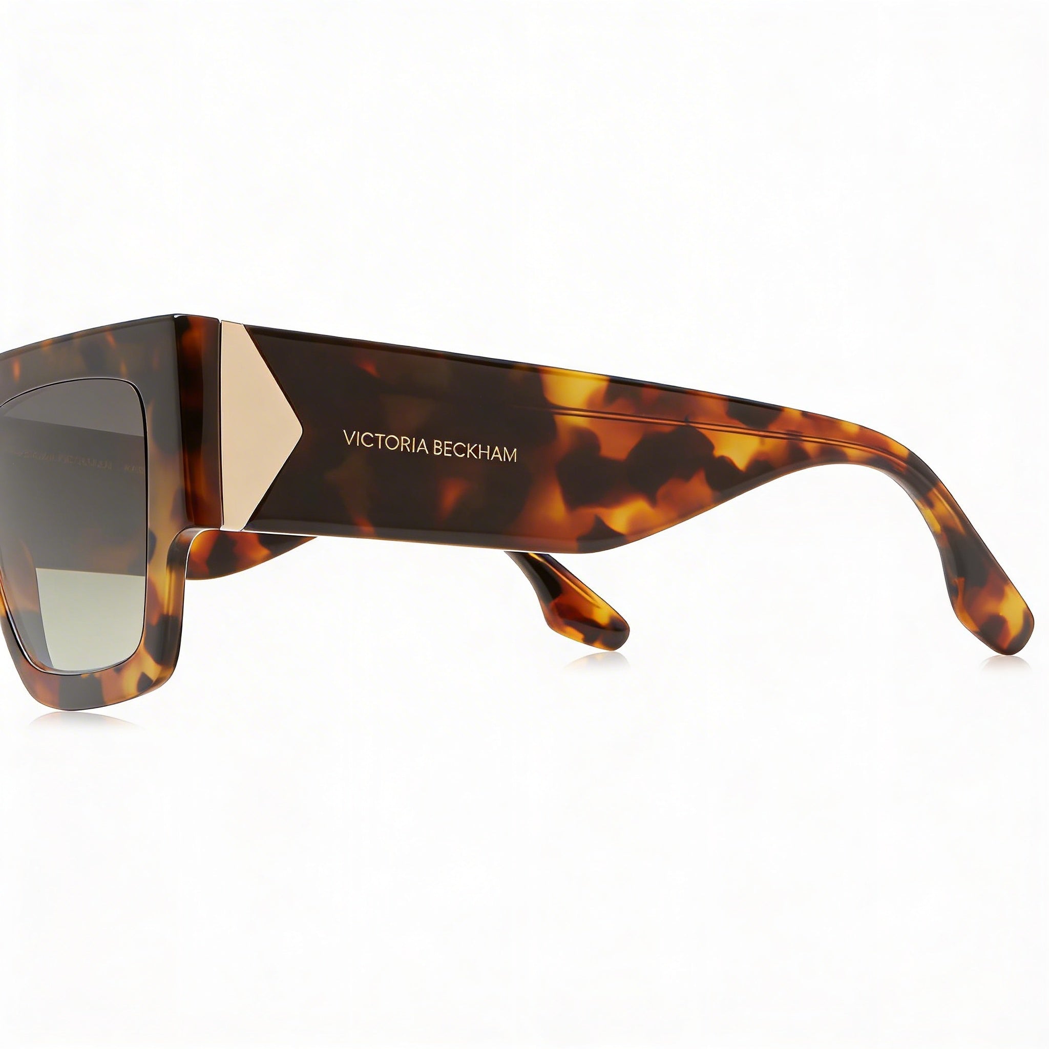 Gafas de sol Victoria Beckham Modern VB651S para hombre, montura de magnesio, lentes de policarbonato, color Havana oscuro, 55 mm, Photo 3