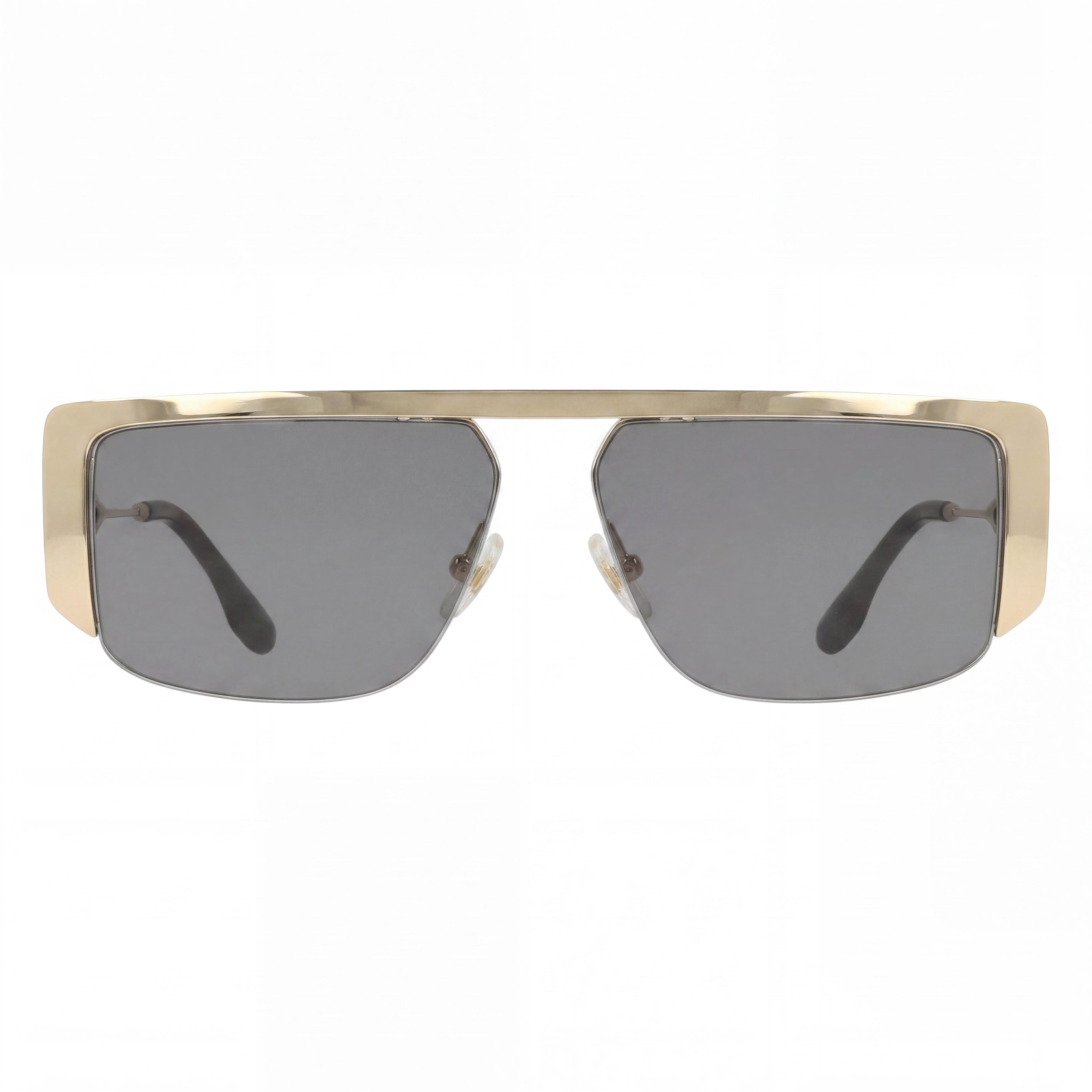 Gafas de sol rectangulares doradas para mujer Victoria Beckham Vb250s, 59 mm, Photo 2