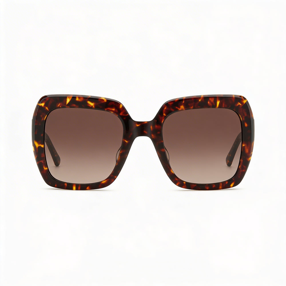 Gafas de sol Kate Spade New York Naomi/S para mujer, montura de plástico Havana, color marrón, con protección UV, 52 mm