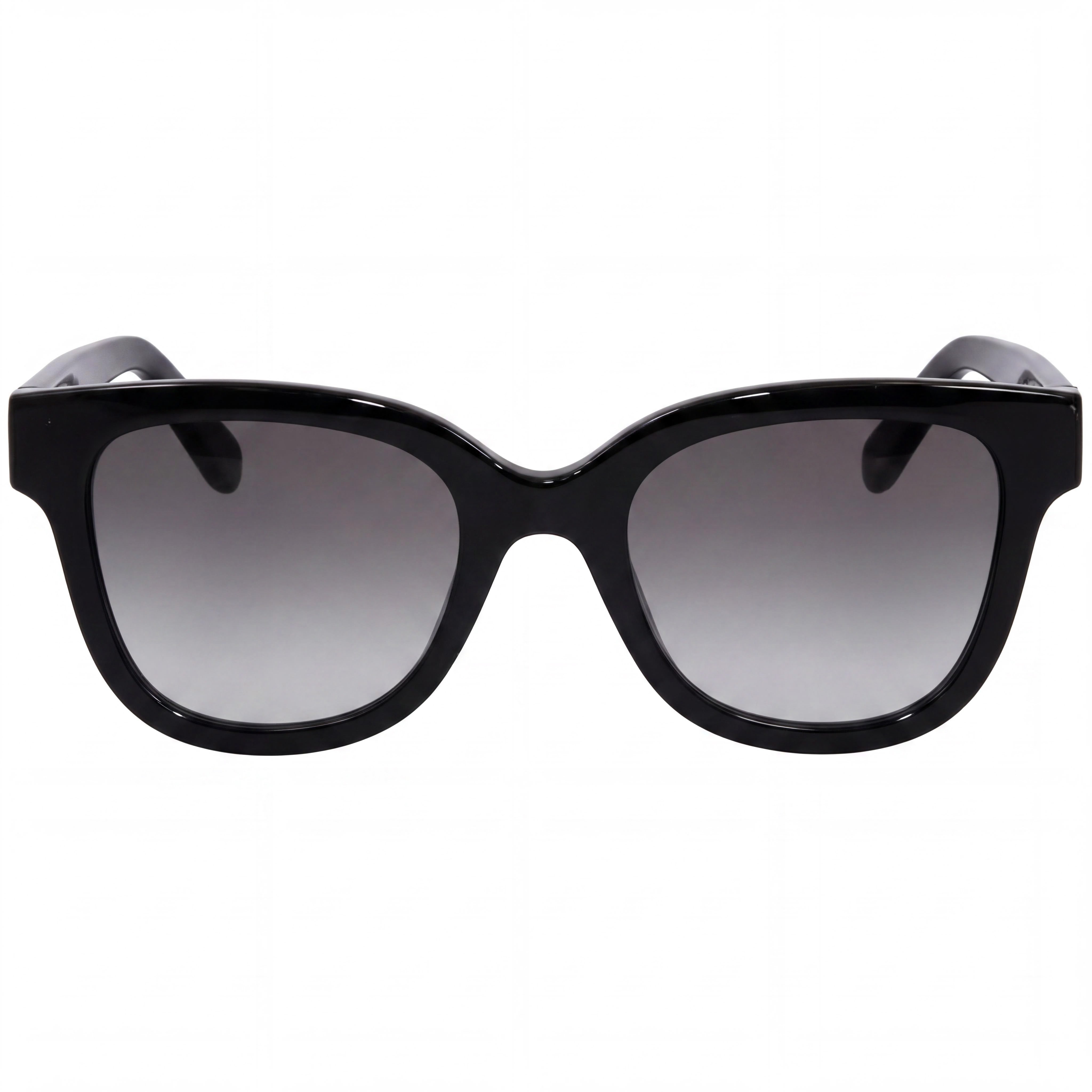 Ferragamo SF1066S Women's Black Plastic Square Grey Gradient UV Protected Sunglasses 52mm, Photo 2