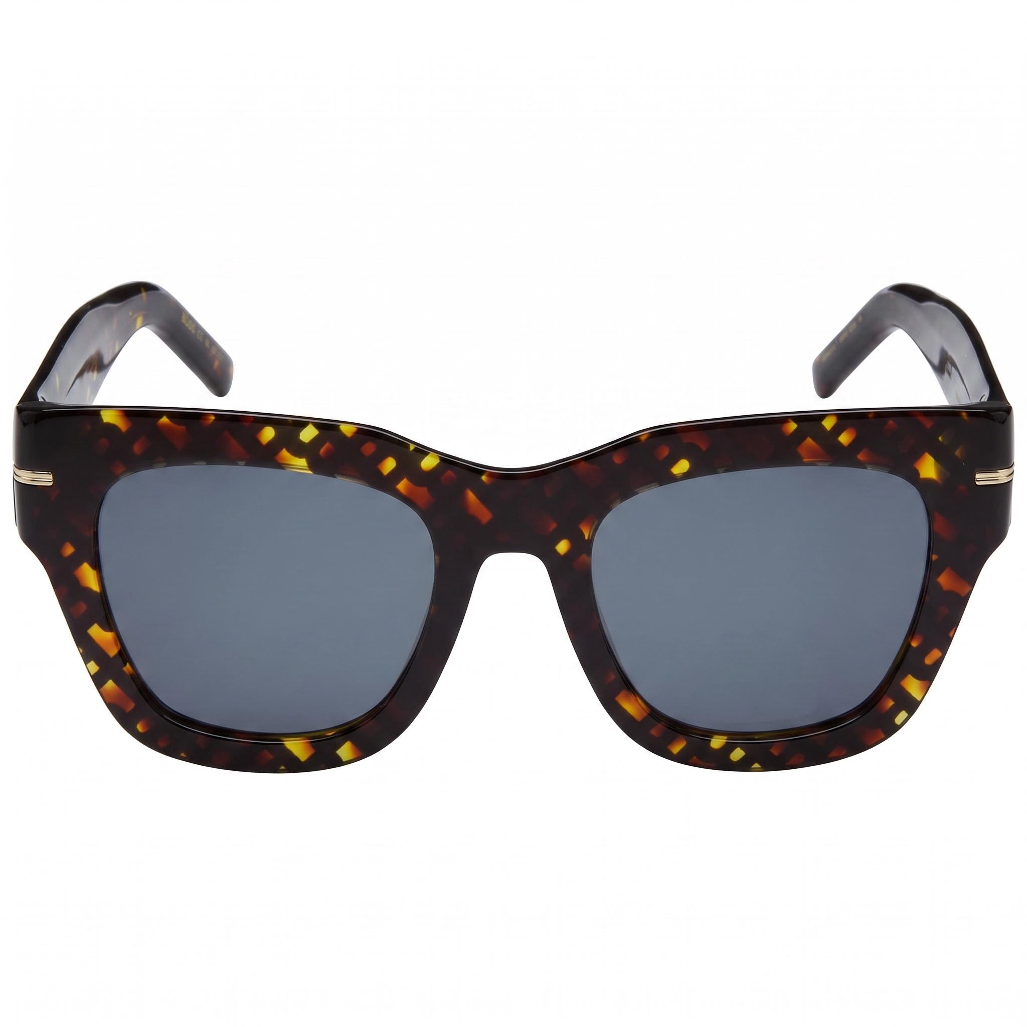 Hugo Boss Boss 1520/S Women's Havana Plastic Full-Frame Square UV Protection Sunglasses 51mm, Photo 2