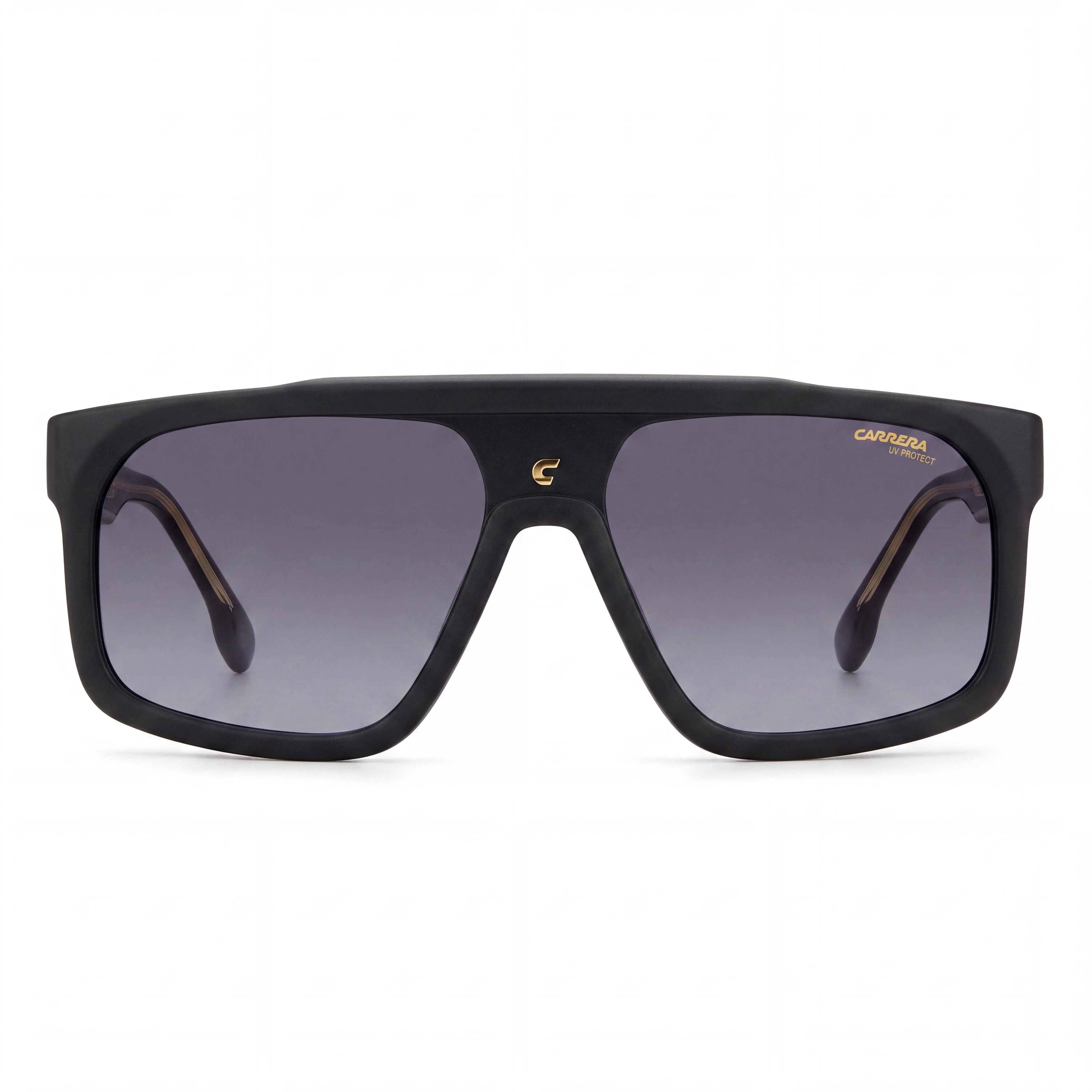 Carrera Classic 1061/S Unisex Acetate Matte Black Grey Shaded UV Protection 59mm Sunglasses, Photo 2