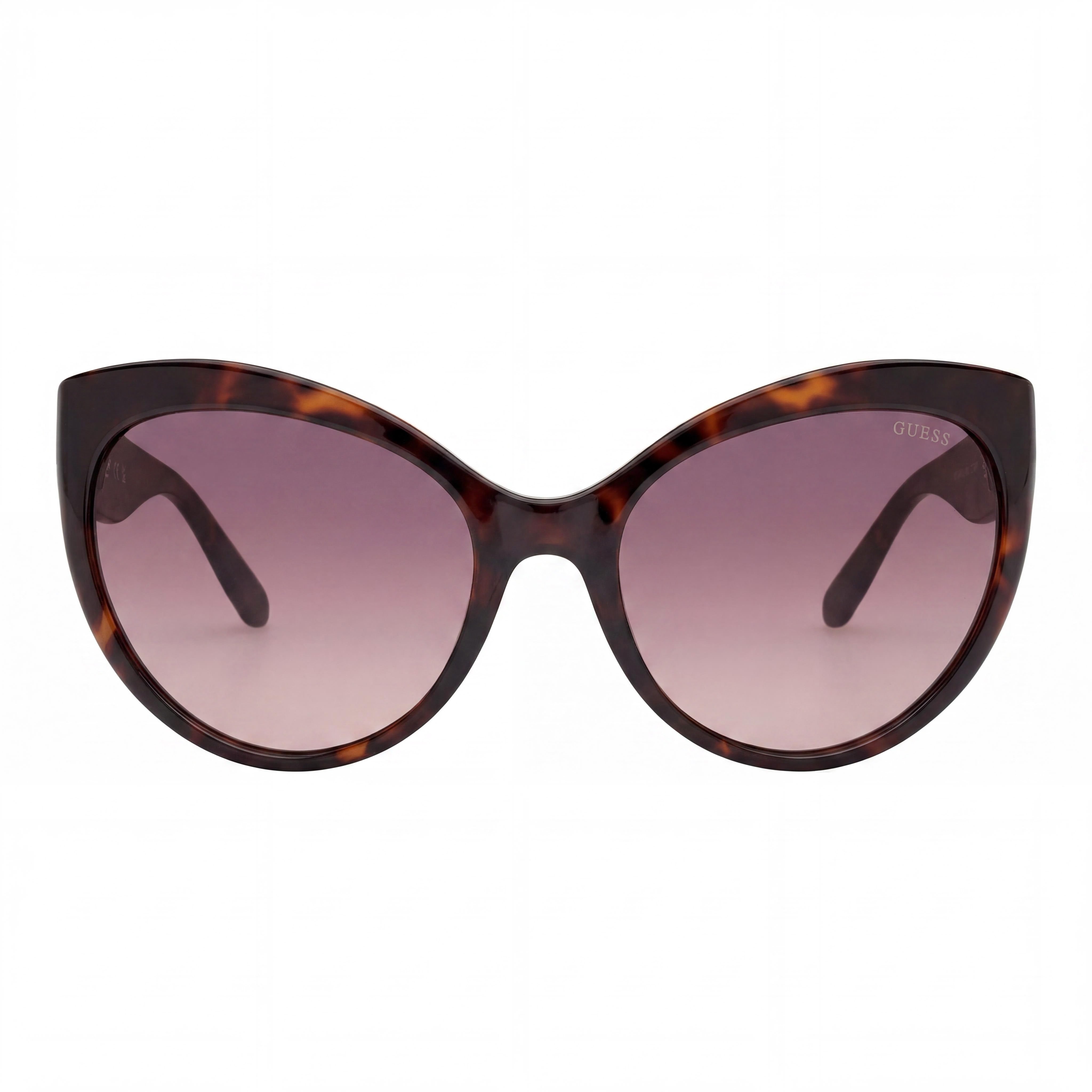 GUESS Classic Women's UV Protection Dark Havana Gradient Brown Injected Sunglasses 61-20-125mm, Photo 2