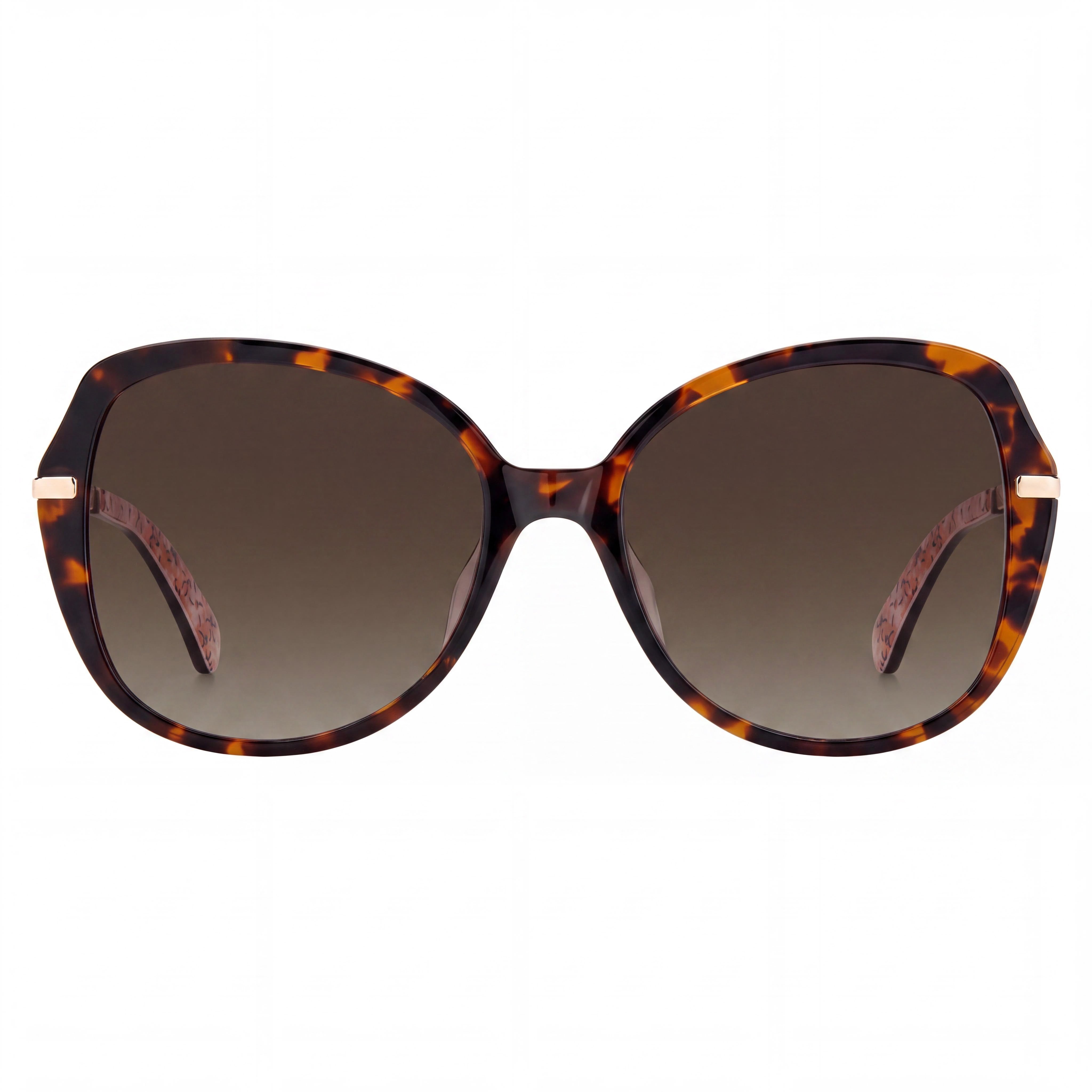 kate spade new york Taliyah/G/S Women's Havana Brown Gradient Plastic UV Protection Sunglasses 65.5mm, Photo 2
