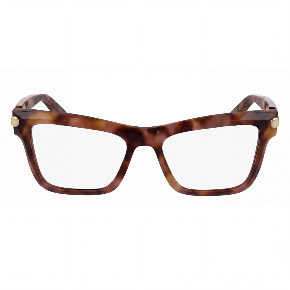 Gafas de acetato rosa habana para mujer Longchamp Lo2766 con lentes de policarbonato 53-17-140