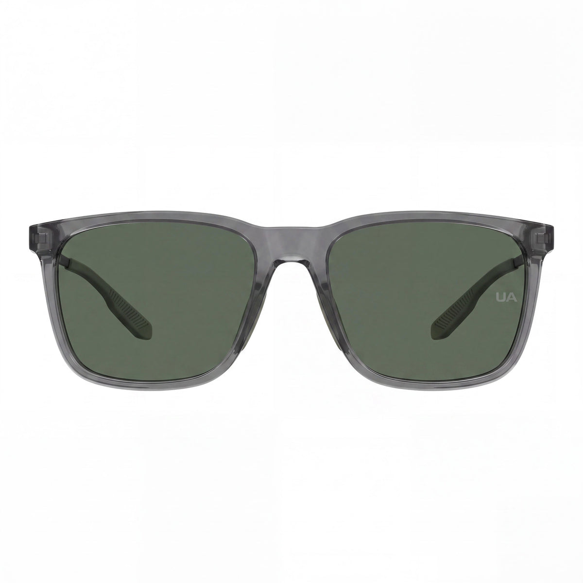 Gafas de sol Under Armour UA Reliance para hombre, color rutenio oscuro mate y lentes verdes con protección UV 56-18-145, Photo 2