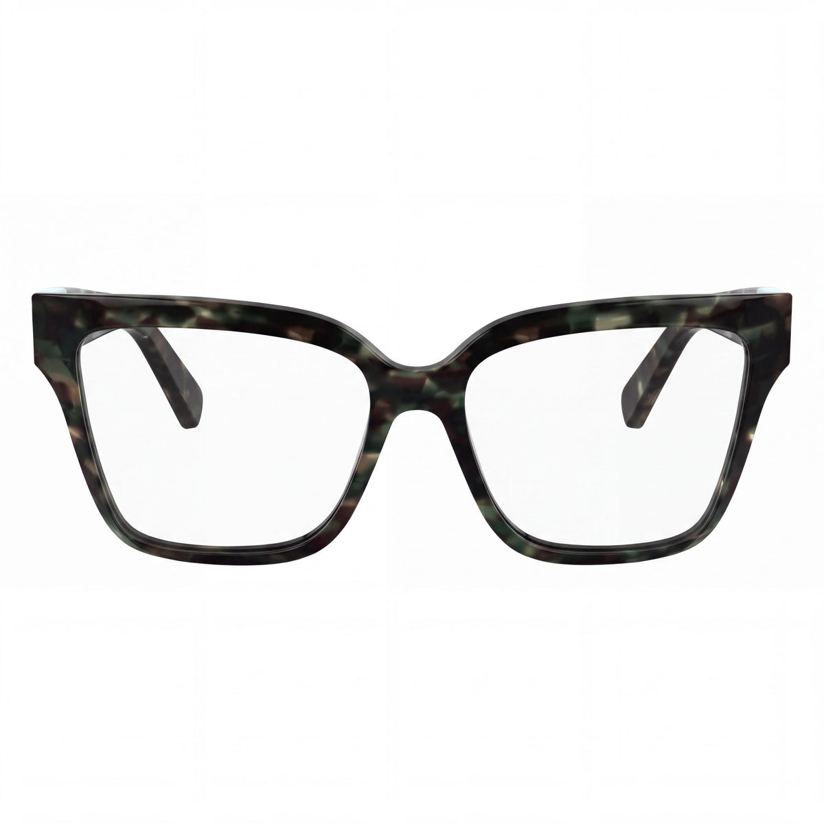 Longchamp Casual Women's Acetate Textured Green Eyeglasses 53mm, Photo 2