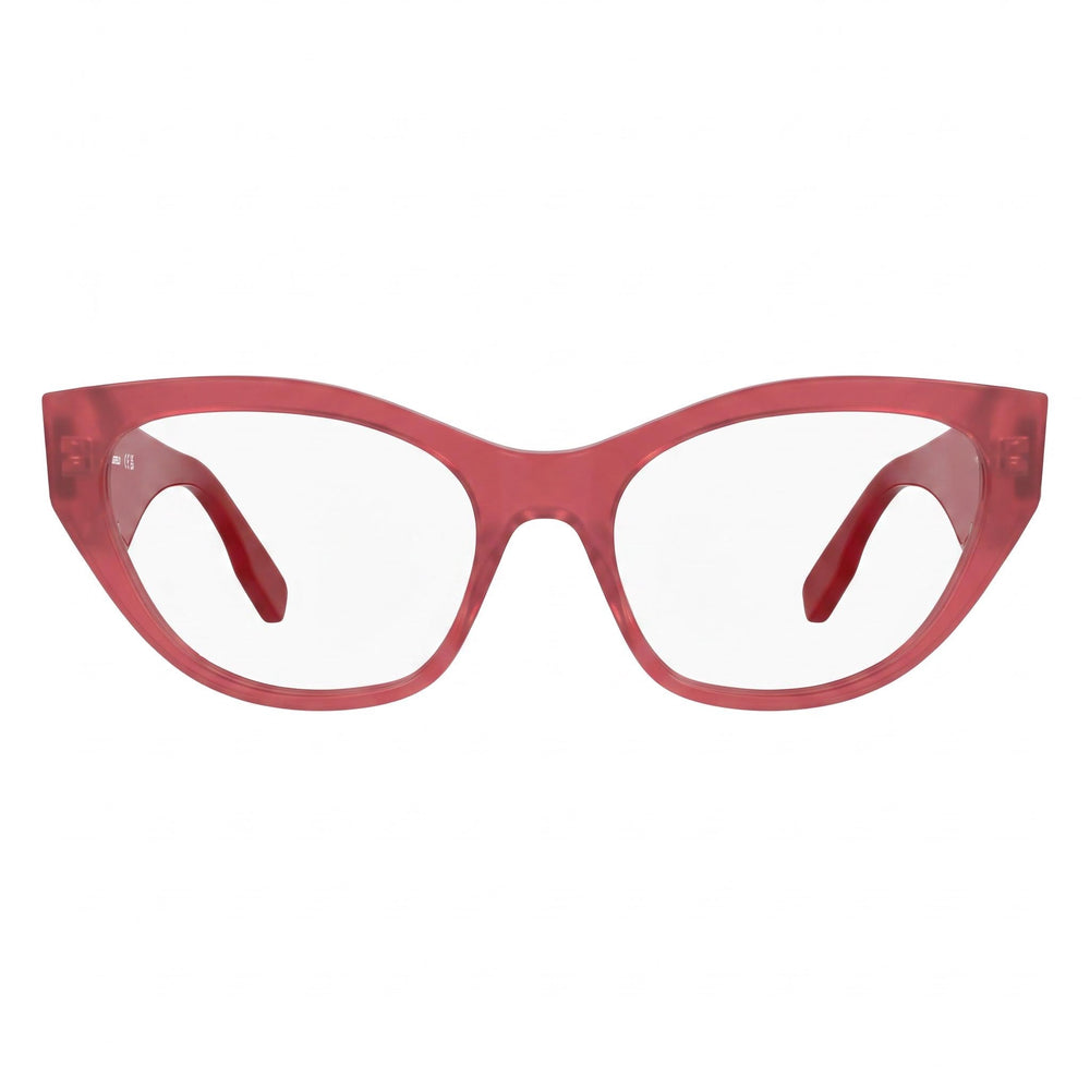 Gafas de acetato casuales Karl Lagerfeld color coral para mujer, 54 mm de ancho de lente, 18 mm de ancho de puente, 140 mm de longitud de patilla